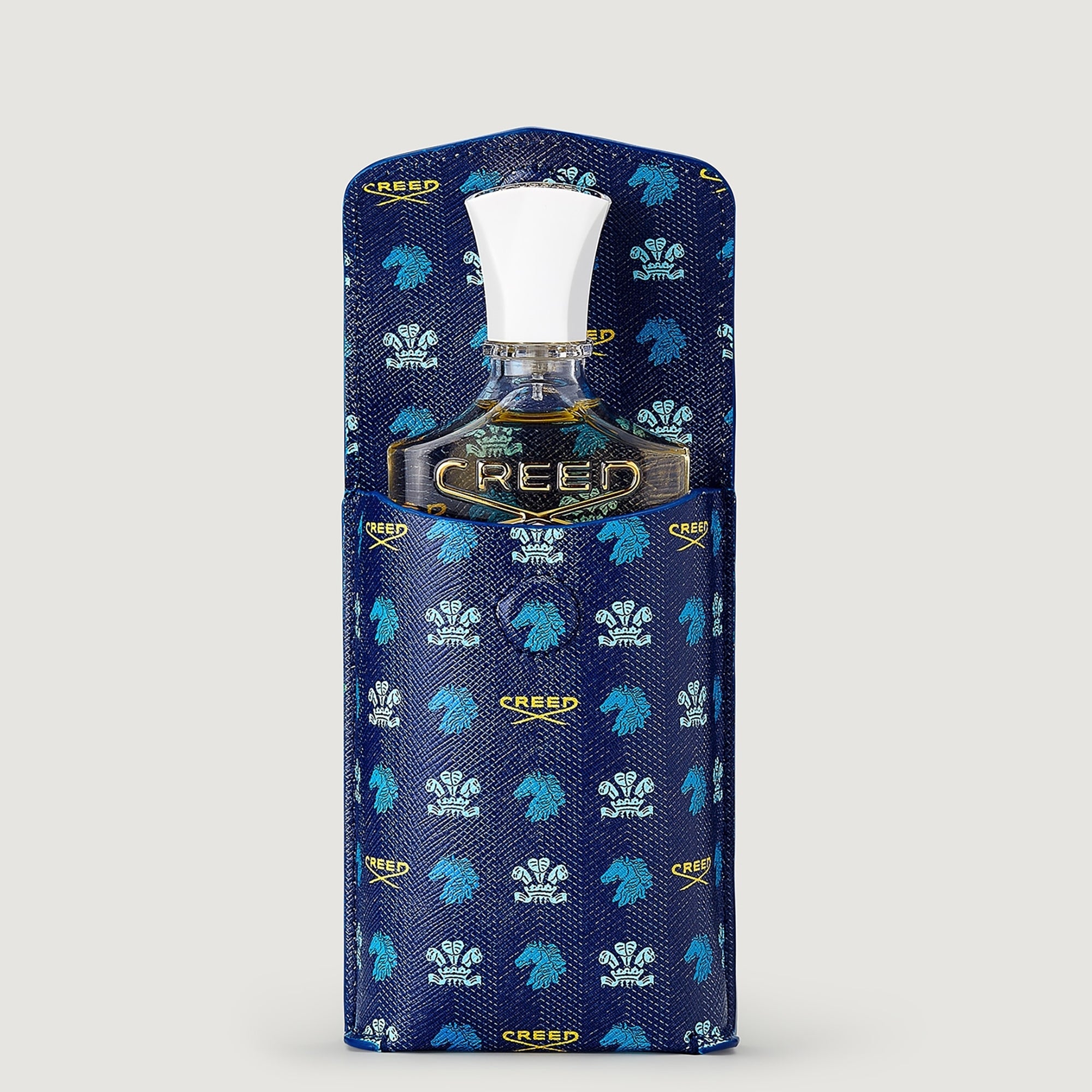 Creed Travel Spray Case 香水ボトル ブルー　美品 13996908-2555261116910439.jpg