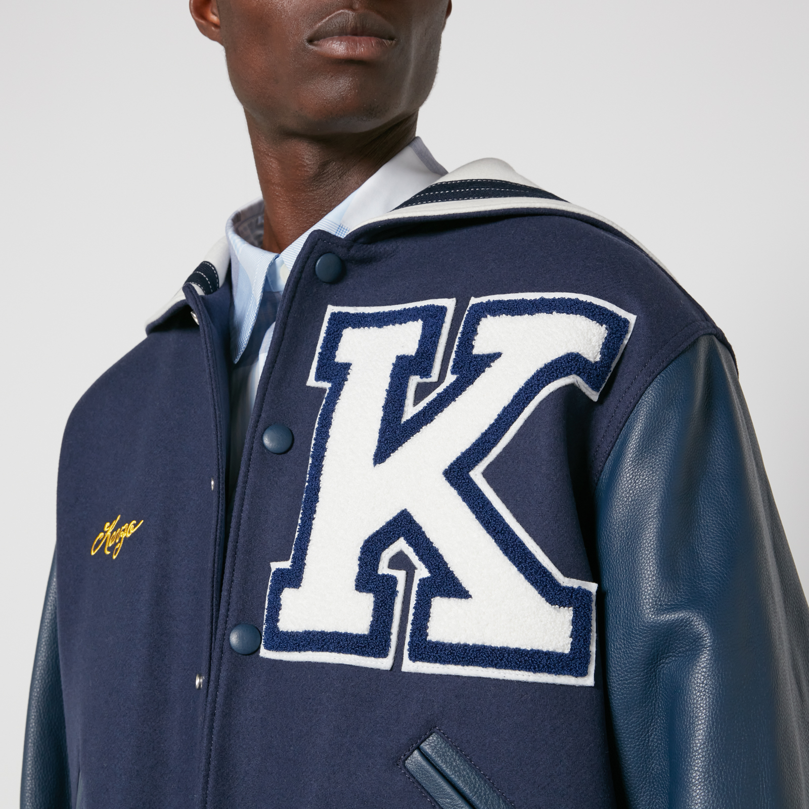 kenzo letterman jacket