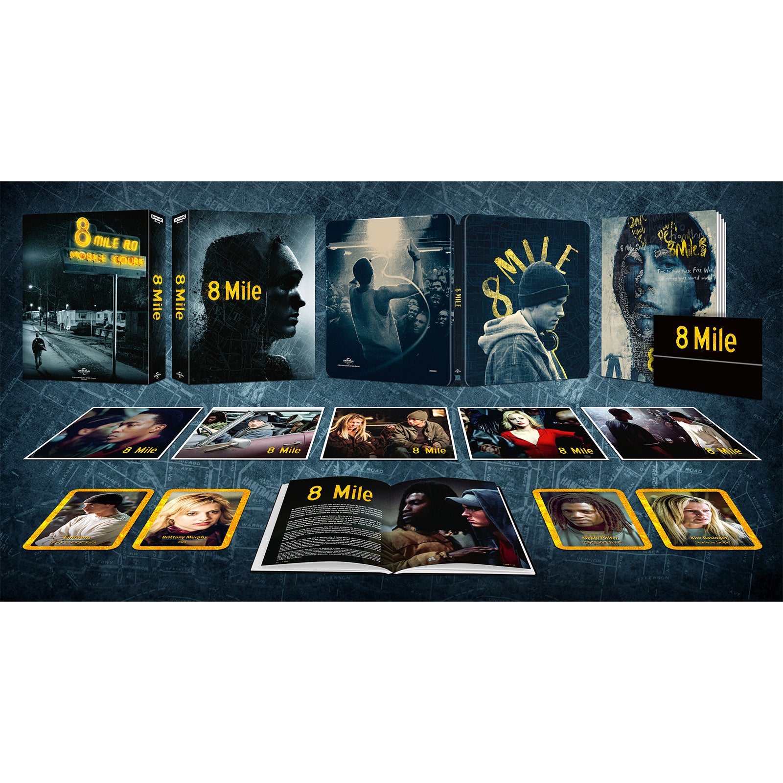8 Mile Zavvi Exclusive Collectors Edition 4K Ultra HD Steelbook