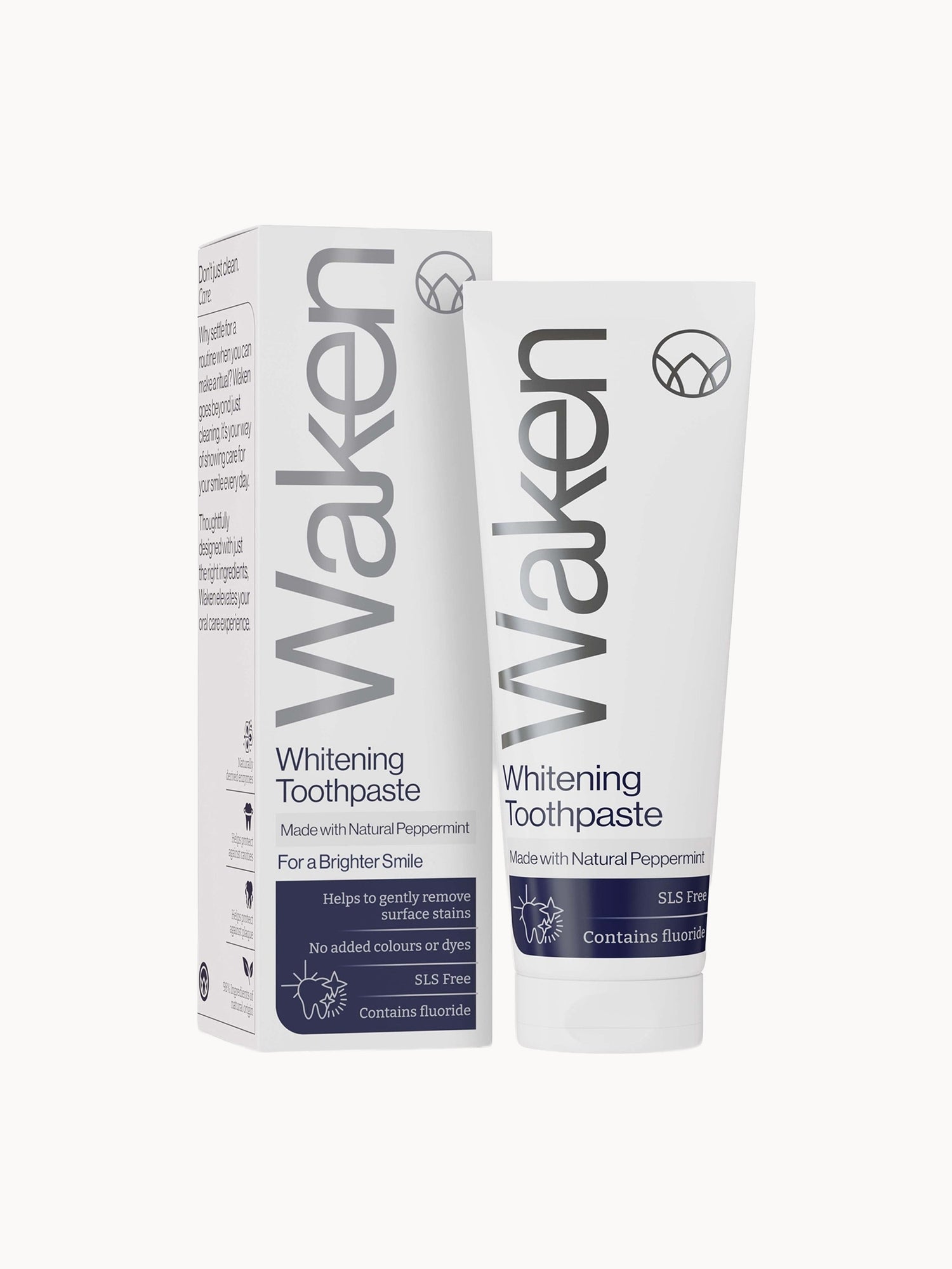 Waken Peppermint Whitening Toothpaste 75ml
