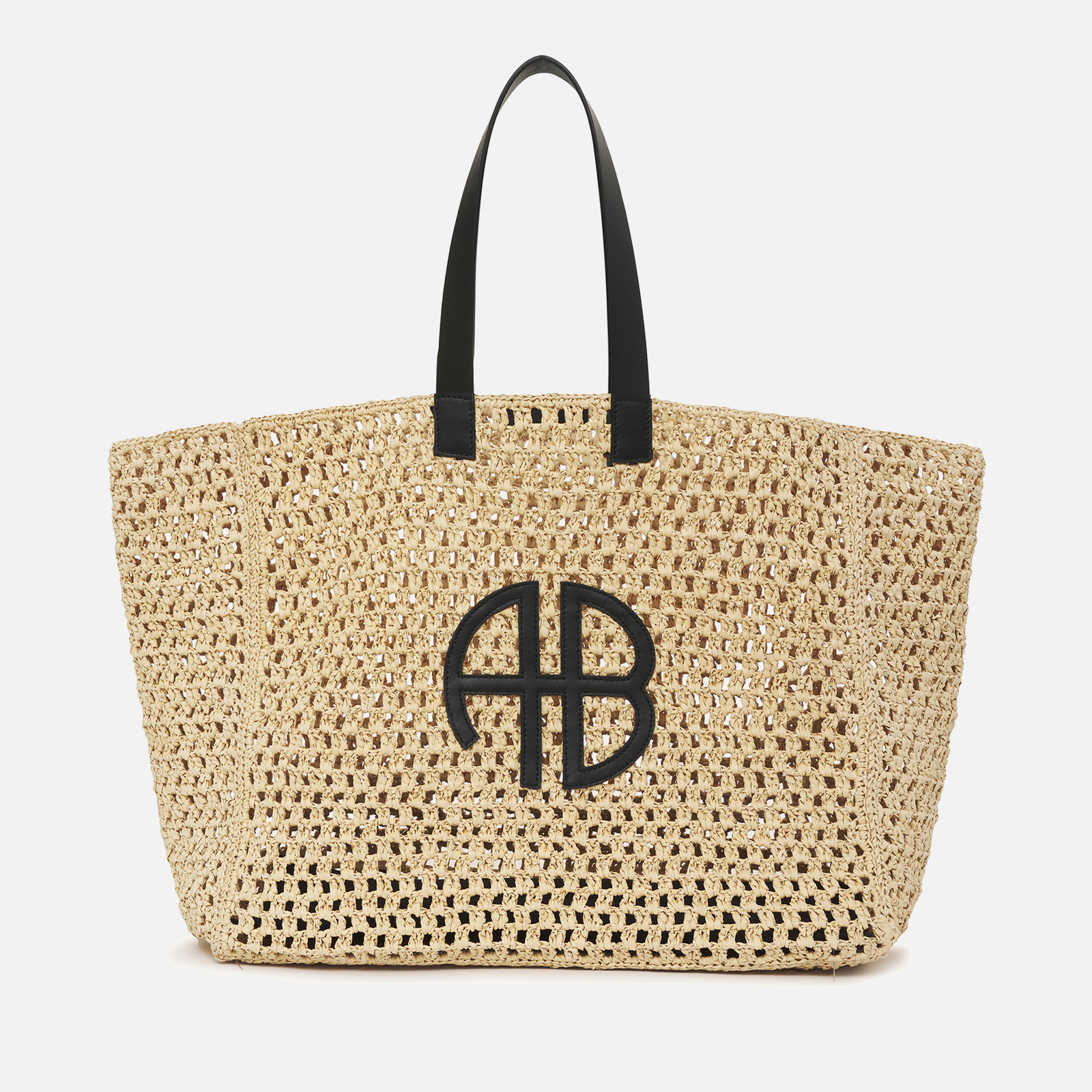 Anine Bing Large Rio Rattan Tote Bag Coggles