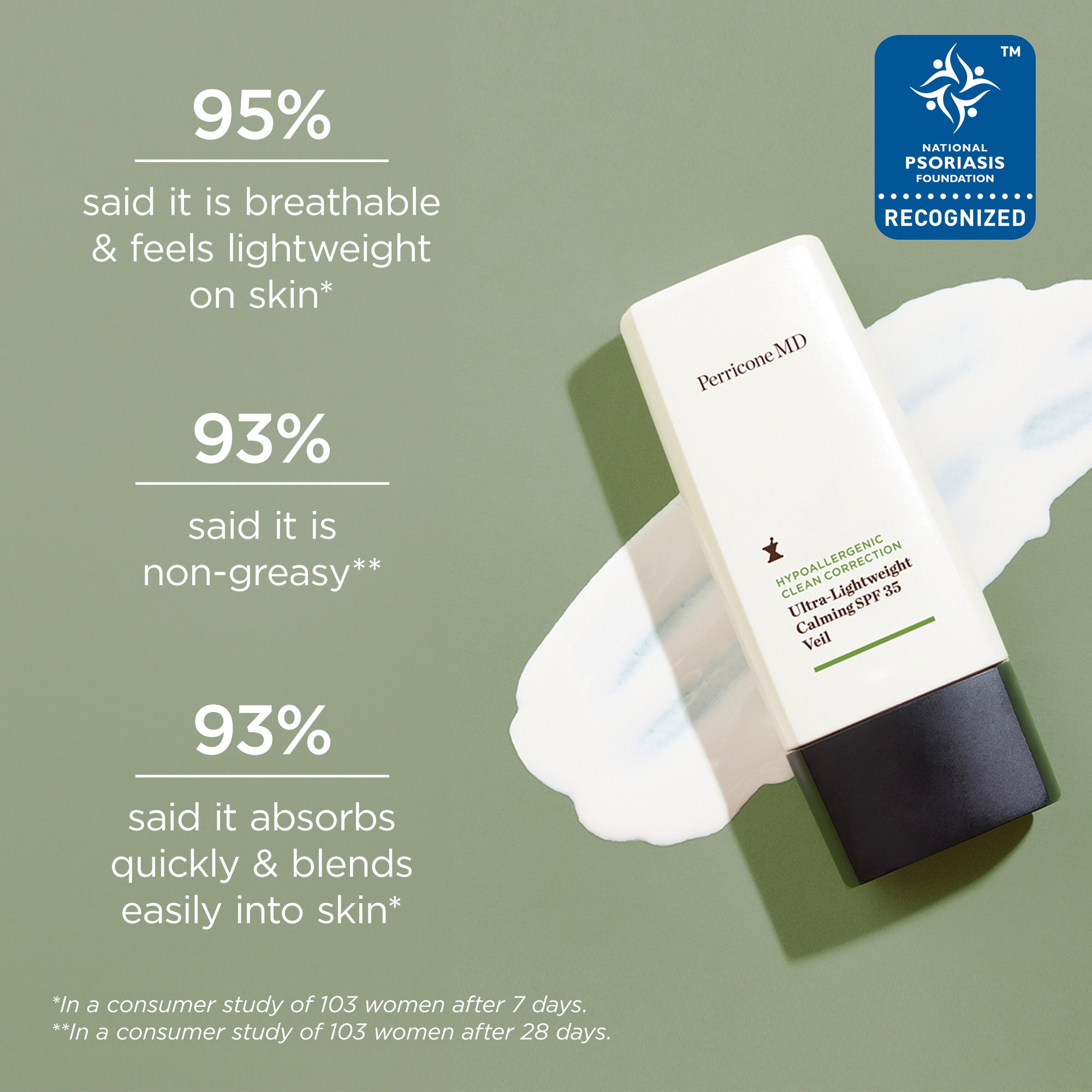 Hypoallergenic Clean Correction Ultra-Lightweight Calming Veil