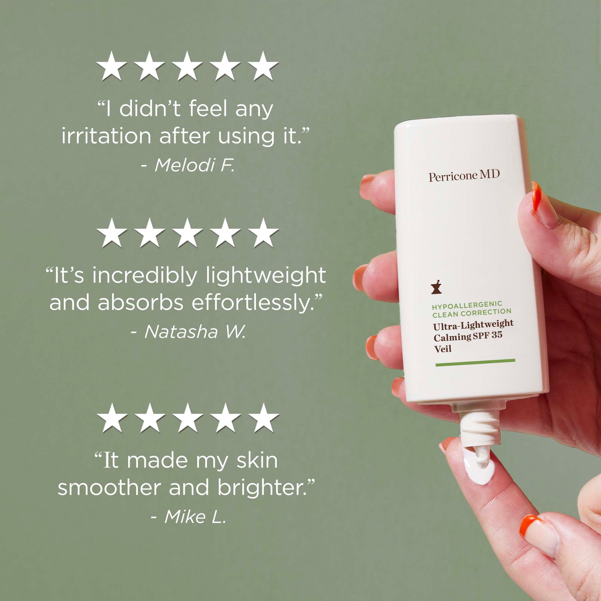 Hypoallergenic Clean Correction Ultra-Lightweight Calming