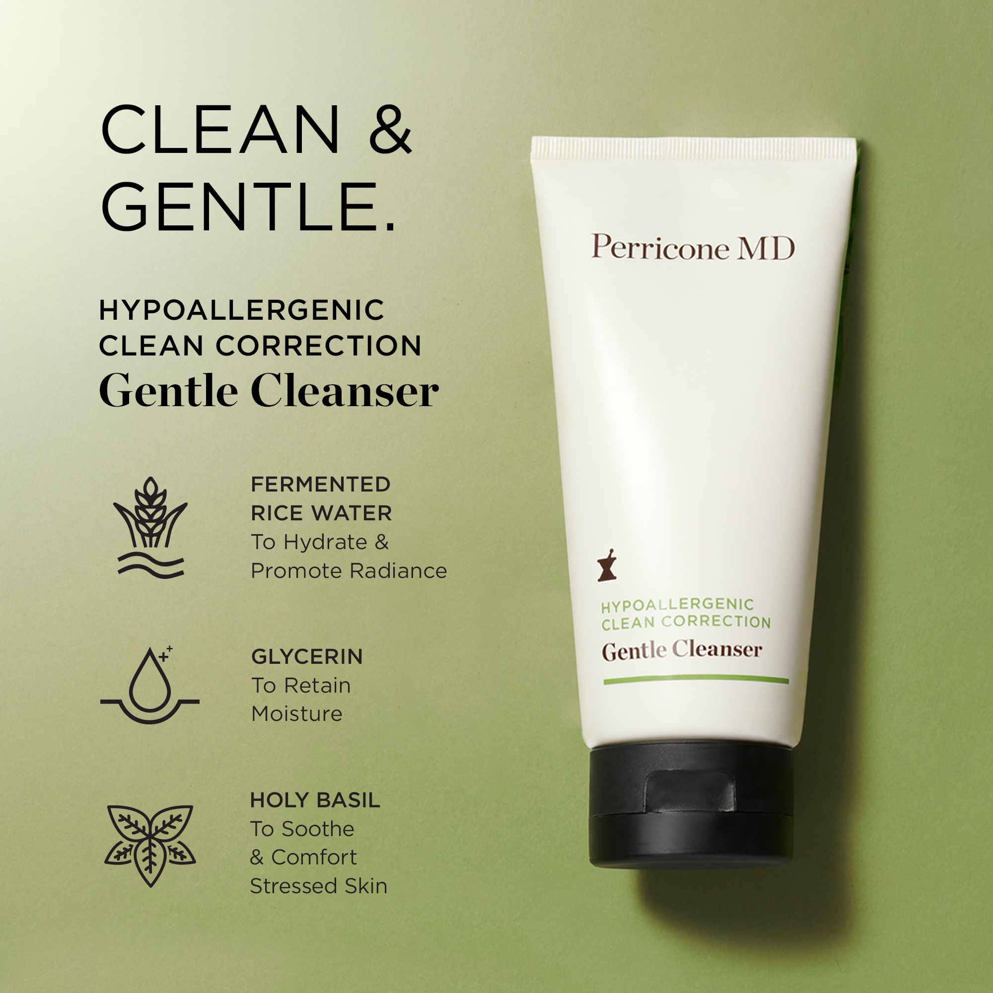 Hypoallergenic Clean Correction Gentle Cleanser | Perricone MD