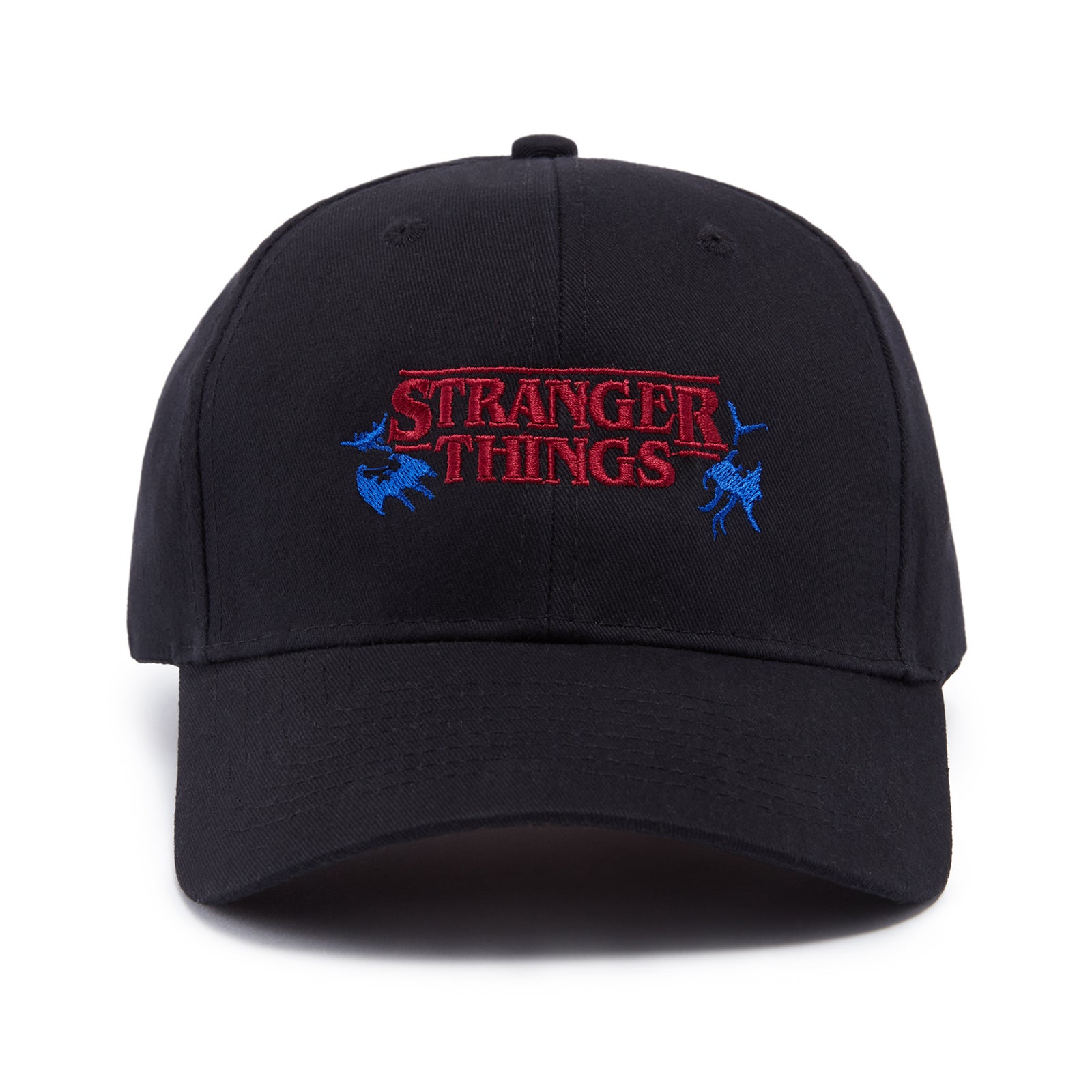Stranger Things x Alex Hovey Embroidered Cap - Black | Zavvi UK