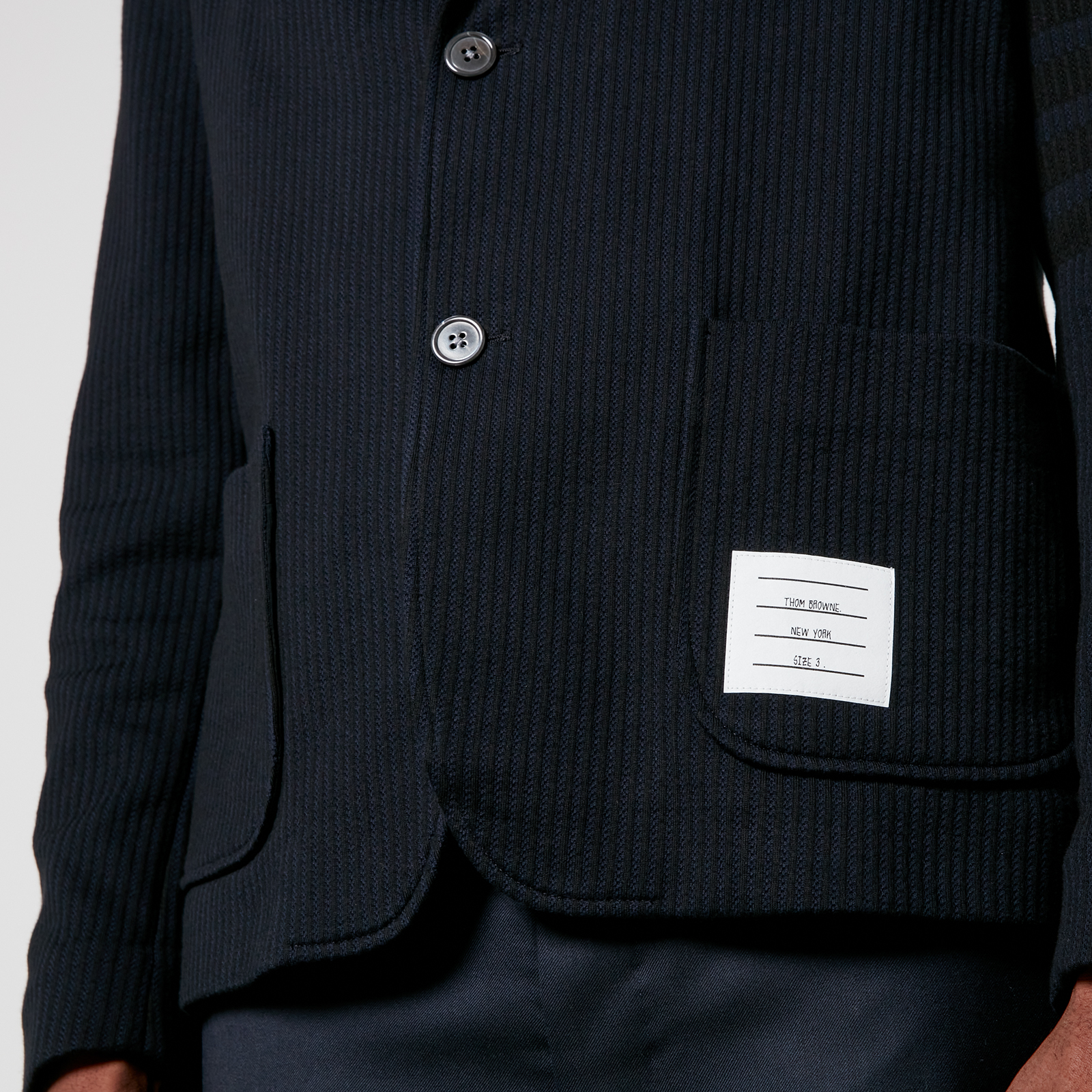 Thom Browne Cotton-Jacquard Blazer - 2/M | Coggles