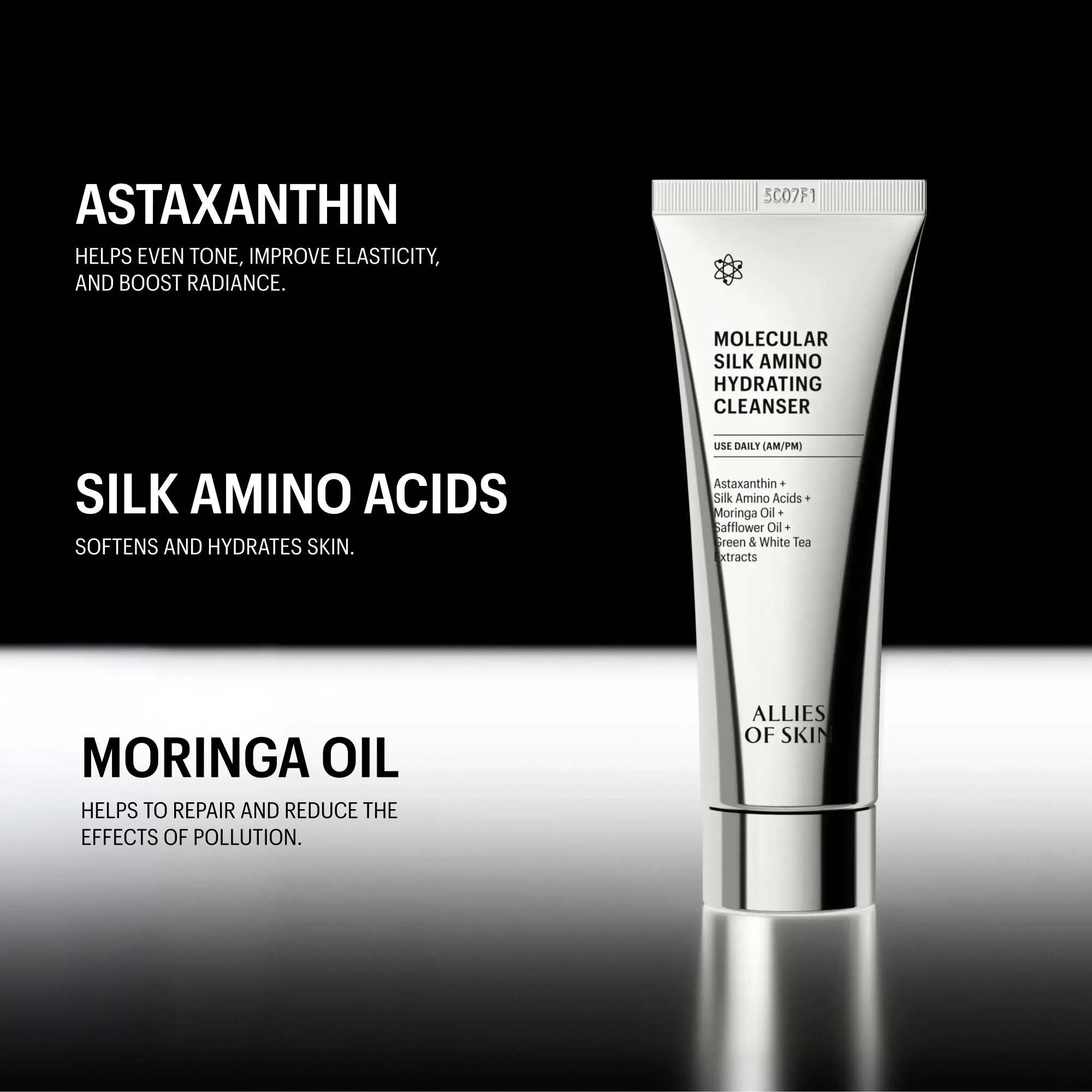 Allies of Skin Molecular Silk Amino Hydrating Cleanser 100ml 