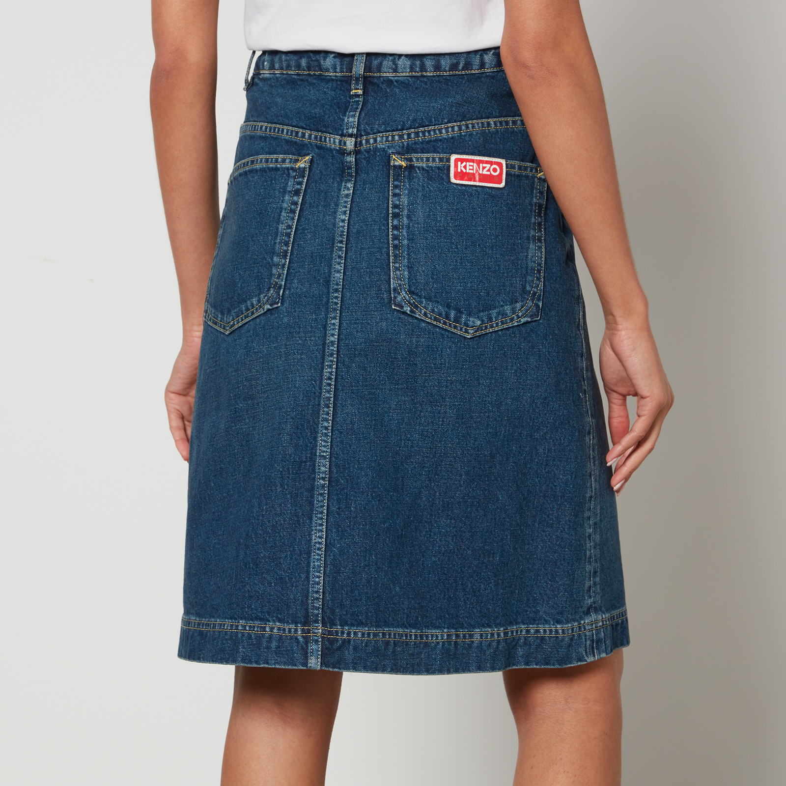 スカート KENZO Woman Skirt Denim FD52DJ2696J1 DM KENZO Woman Skirt Denim FD52DJ2696J1 DM (KENZO/スカート