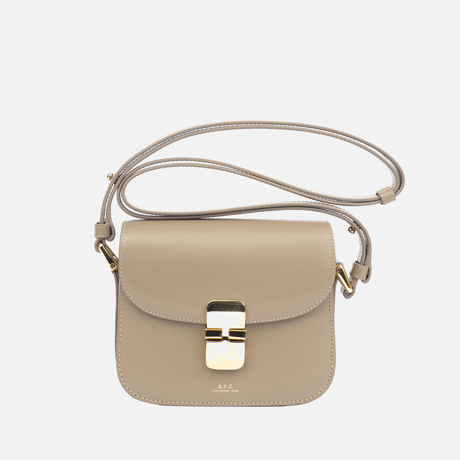 ☆A.P.C.☆ Mini Grace Shoulder Bag Hazelnut PXBMWF61515CAD P Buy A.P.C. Mini Grace Shoulder Bag 'Hazelnut' - PXBMW F61515