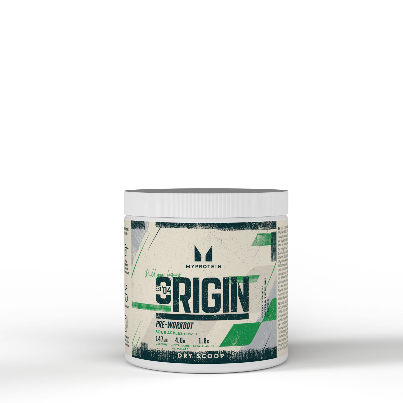 Origin プレワークアウト ドライ スクープ（ビルダー飲み用） | MYPROTEIN™