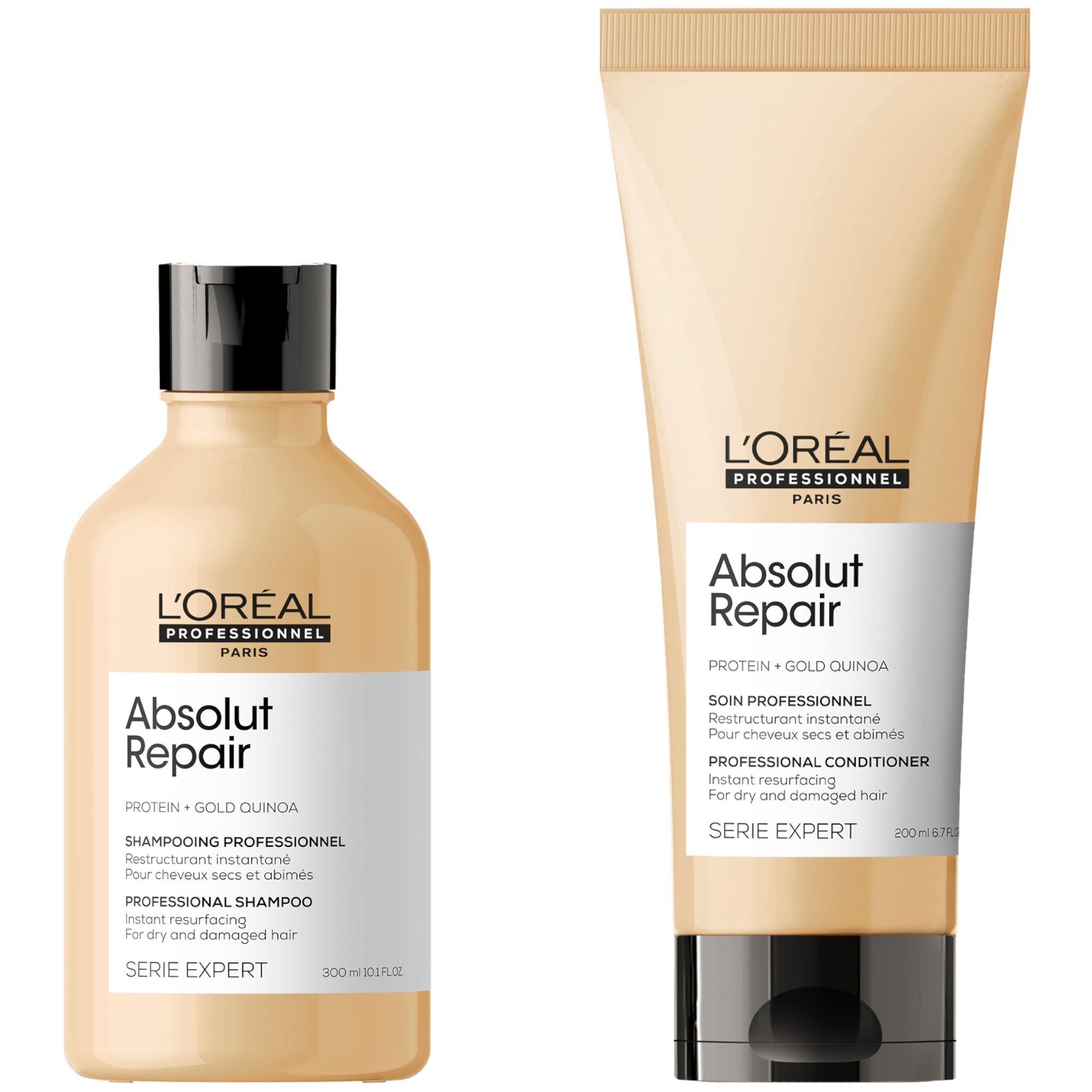 L'Oreal Professionnel Absolut Repair Hydrating Shampoo & Conditioner Dry Hair | LOOKFANTASTIC