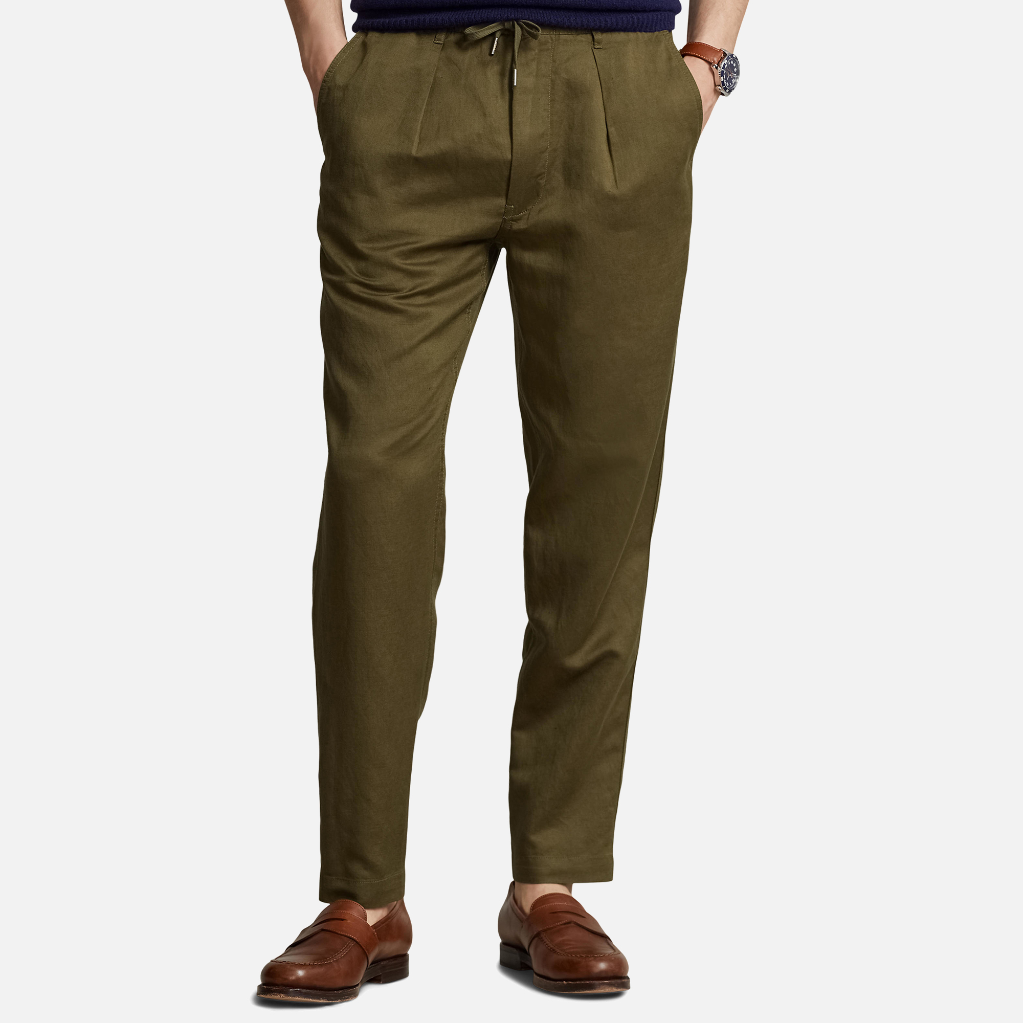 Polo Ralph Lauren Classic Fit Linen Blend Pants