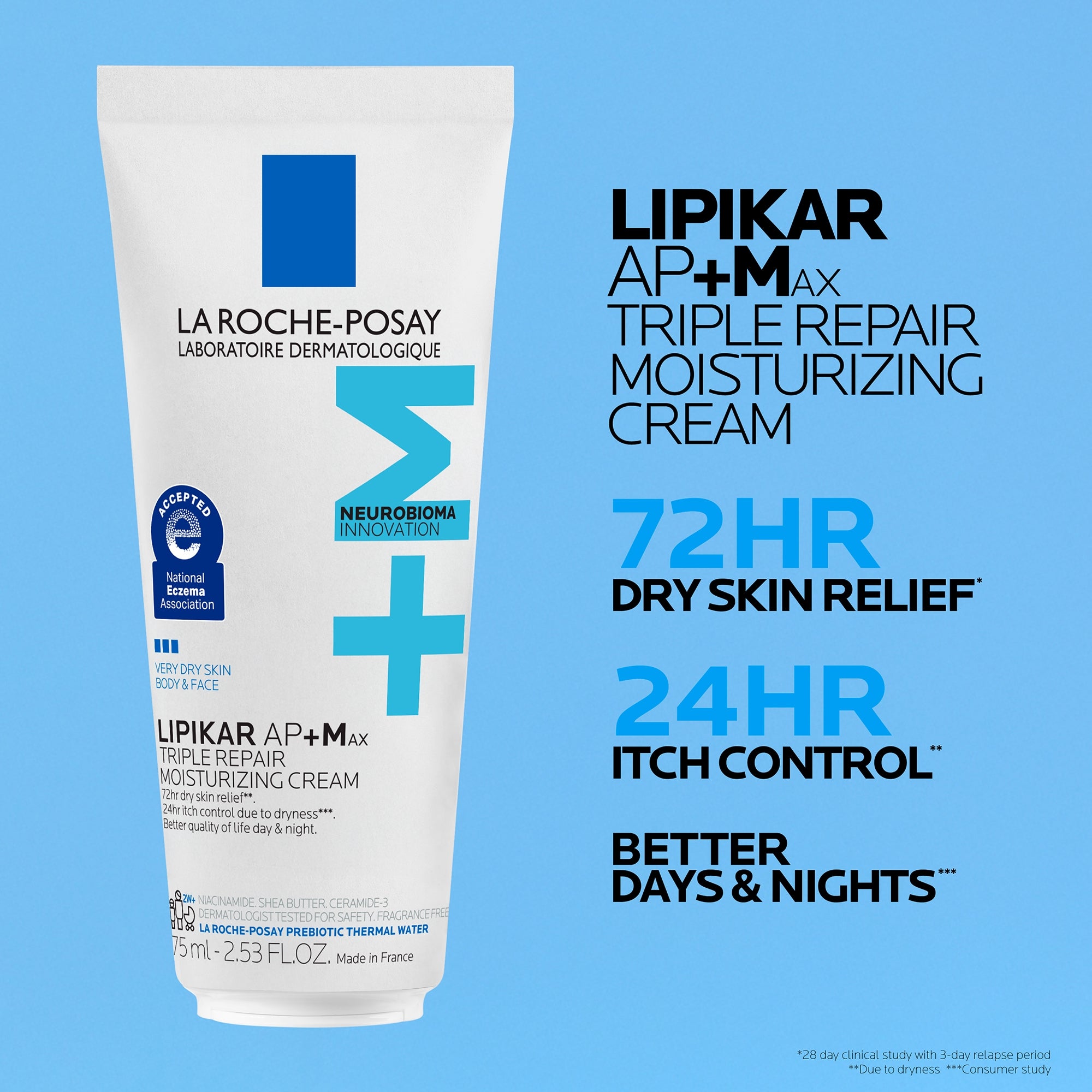 La Roche-Posay Lipikar AP+MAX Triple Repair Moisturizing Cream
