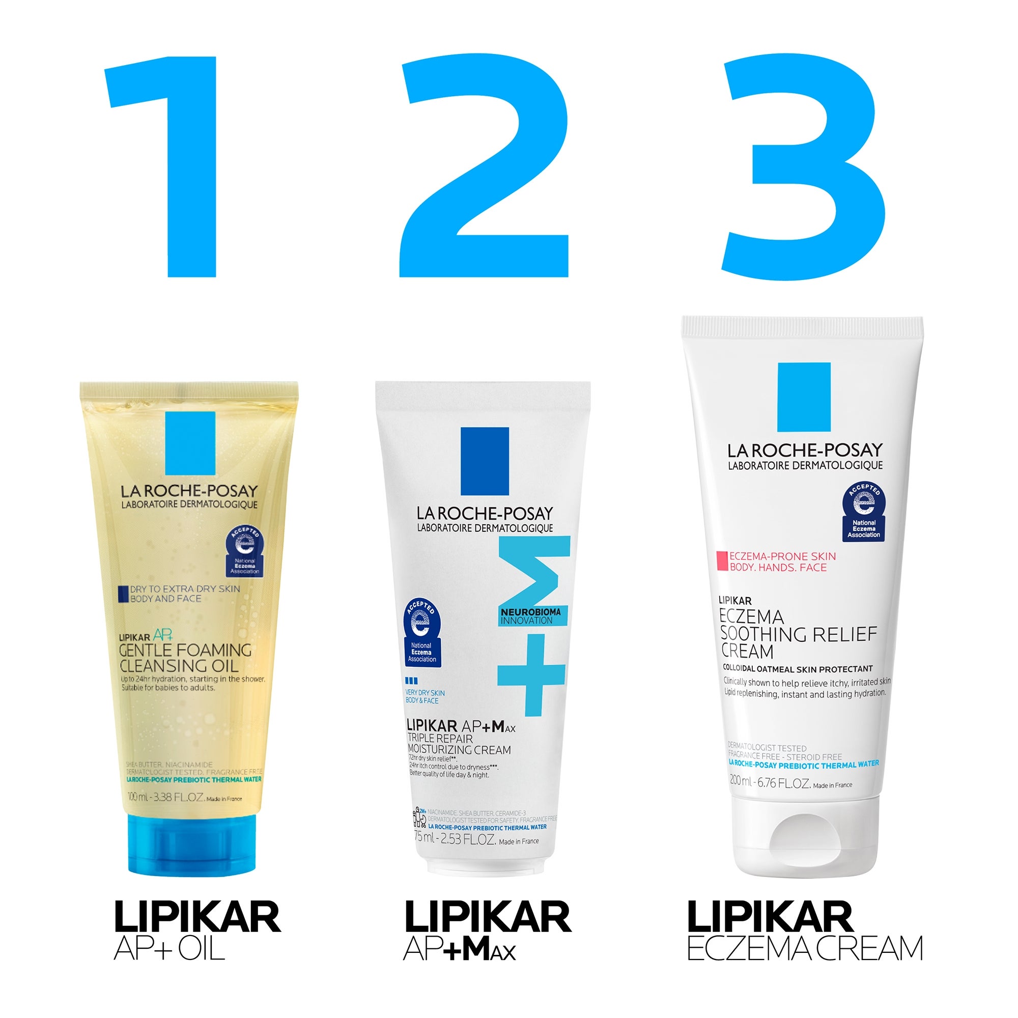 La Roche-Posay Lipikar AP+MAX Triple Repair Moisturizing Cream 