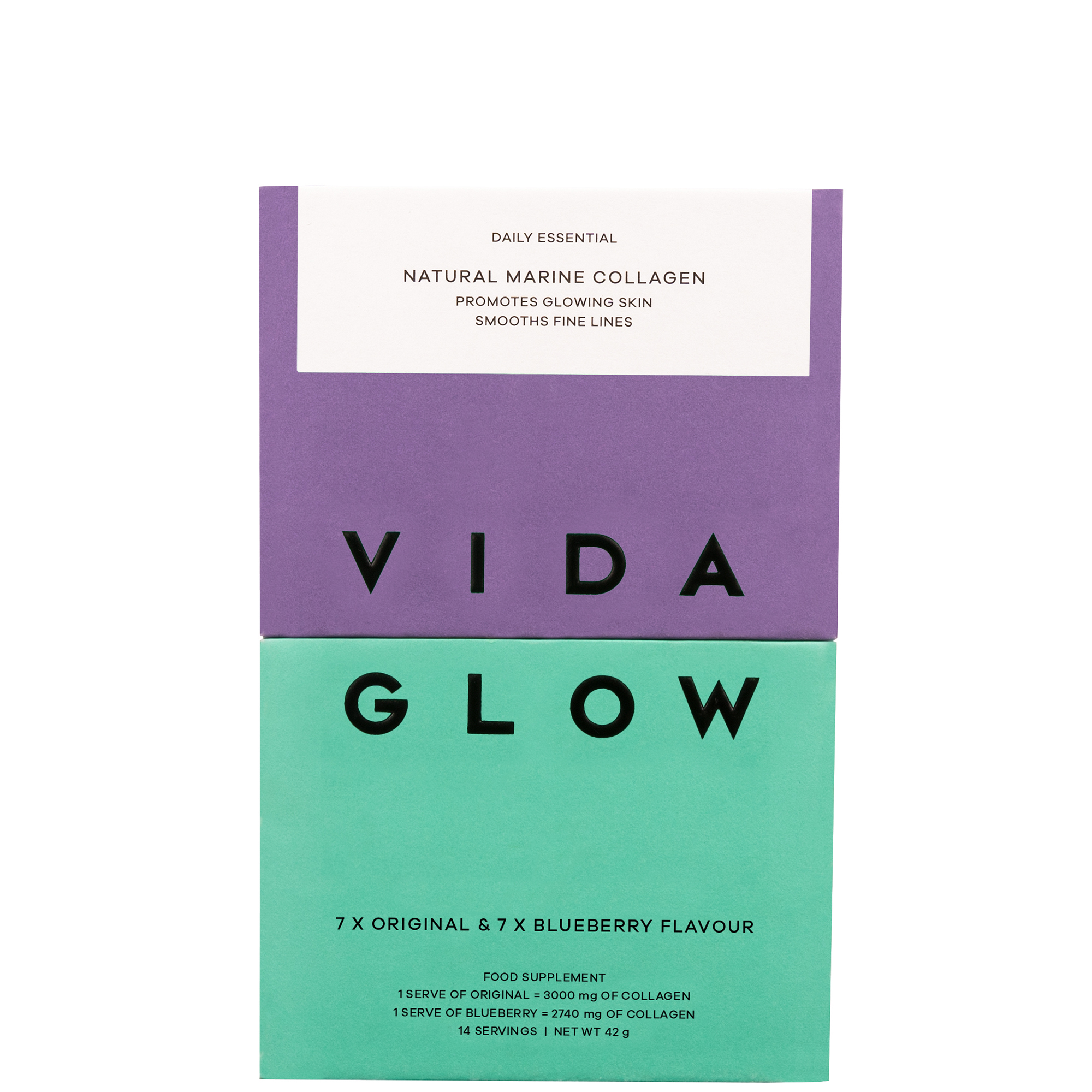 cult Vida Glow Mixed Natural Marine Collagen - 14 Servings