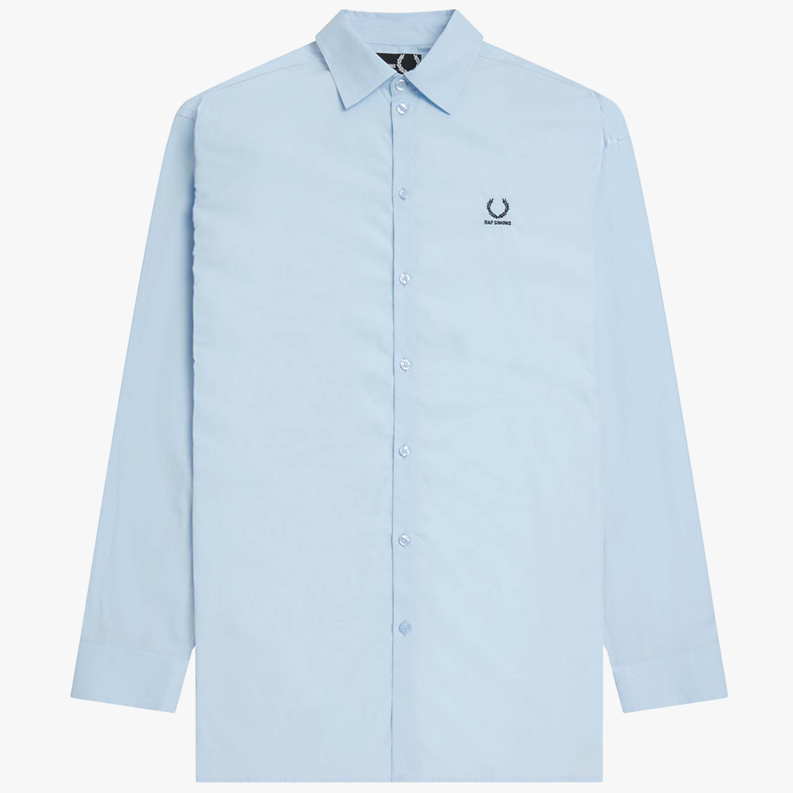 Fred Perry x Raf Simons Oversized Cotton-Poplin Shirt - S