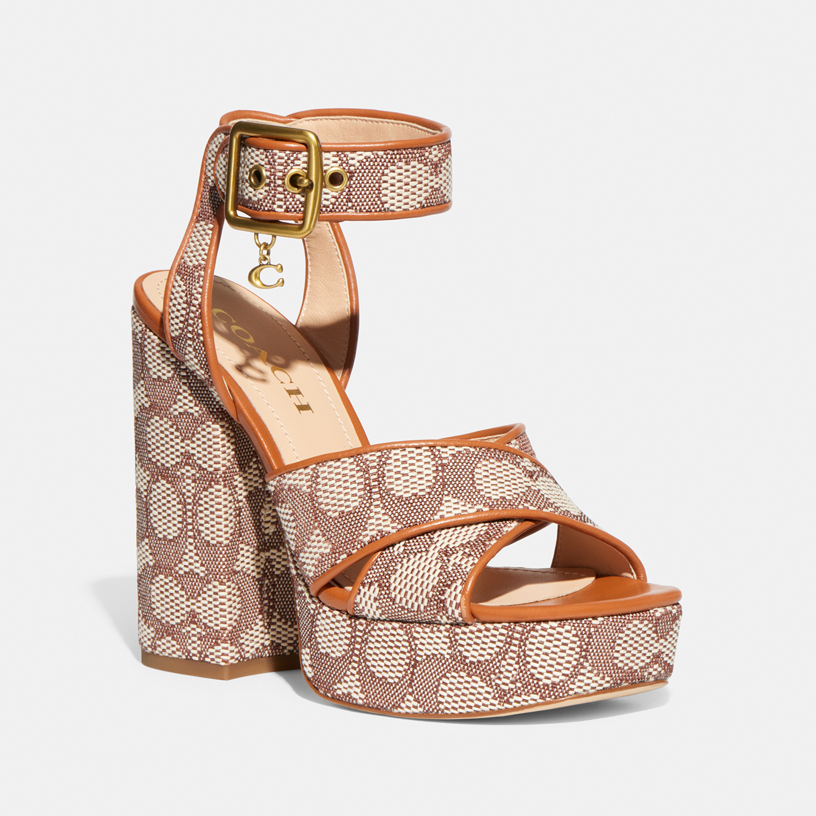 Coach discount platform sandals