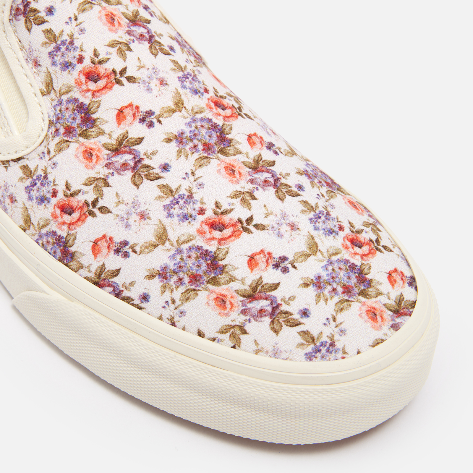 Vans with clearance flower print