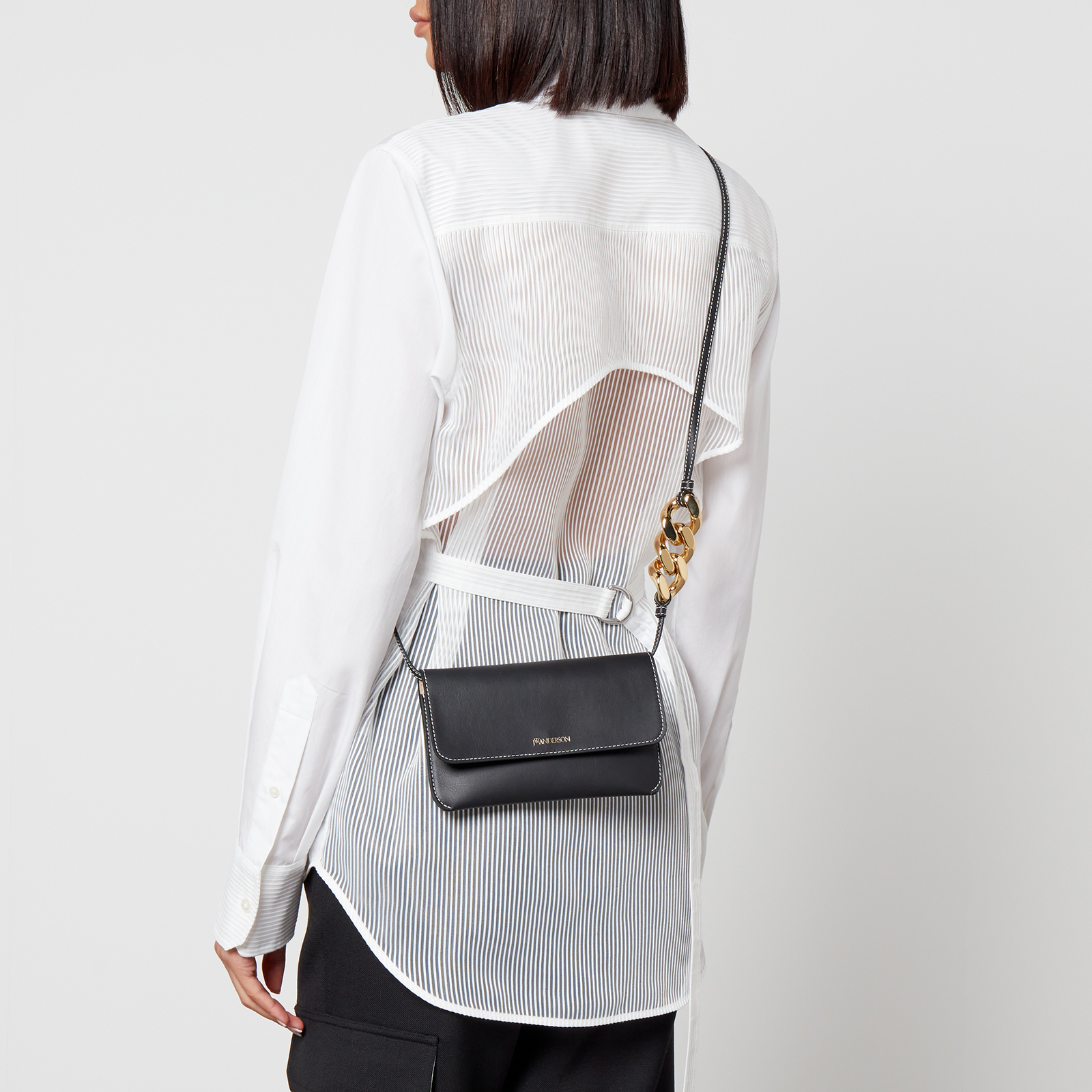 JW Anderson Leather Phone Pouch | Coggles