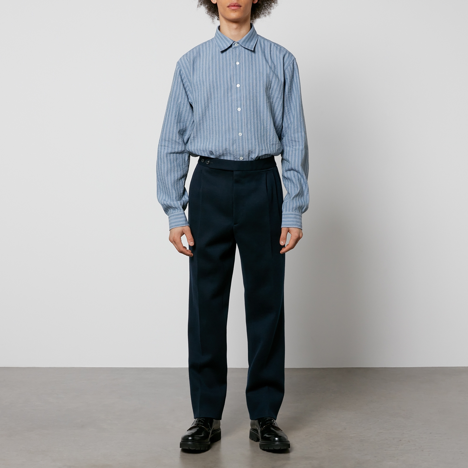 Maison Margiela Wool-Blend Trousers - IT 46/S | Coggles Maison Margiela Wool-Blend Trousers - IT 46/S | Coggles