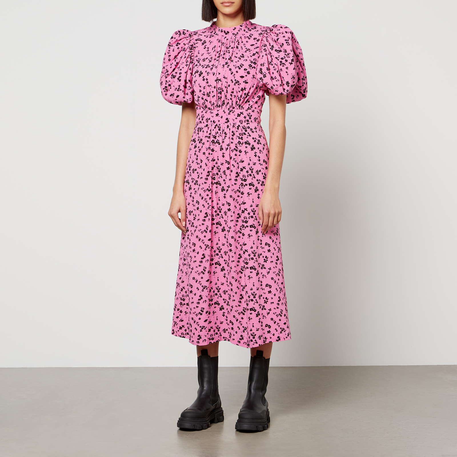 ROTATE ロテート ワンピース Jacquard midi dress996789 ROTATE ロテート ワンピース Jacquard midi dress996789 (ROTATE