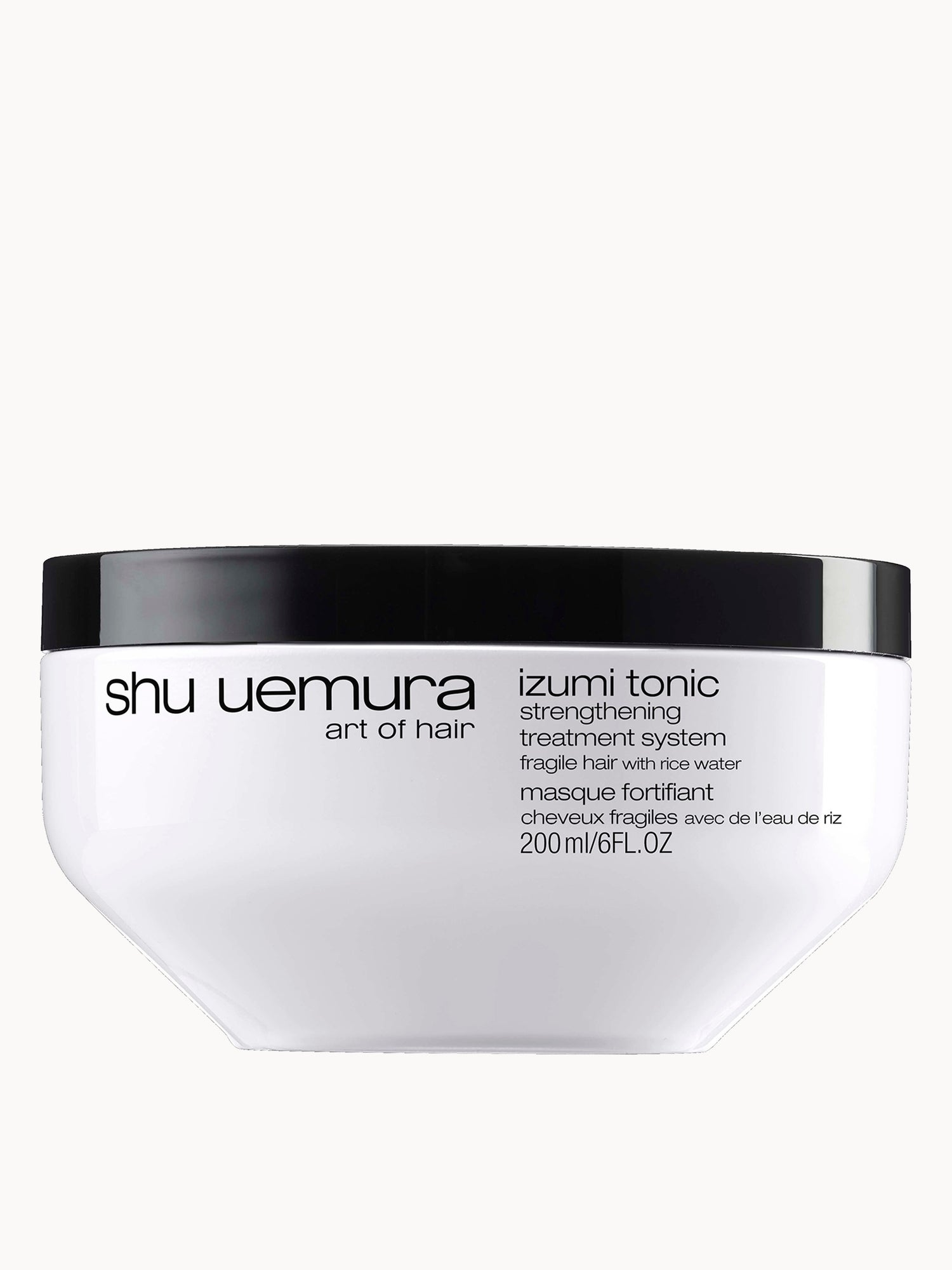 Shu Uemura Izumi Tonic Strengthening Hair Mask Treatment with Rice Water for Fragile Hair 200ml