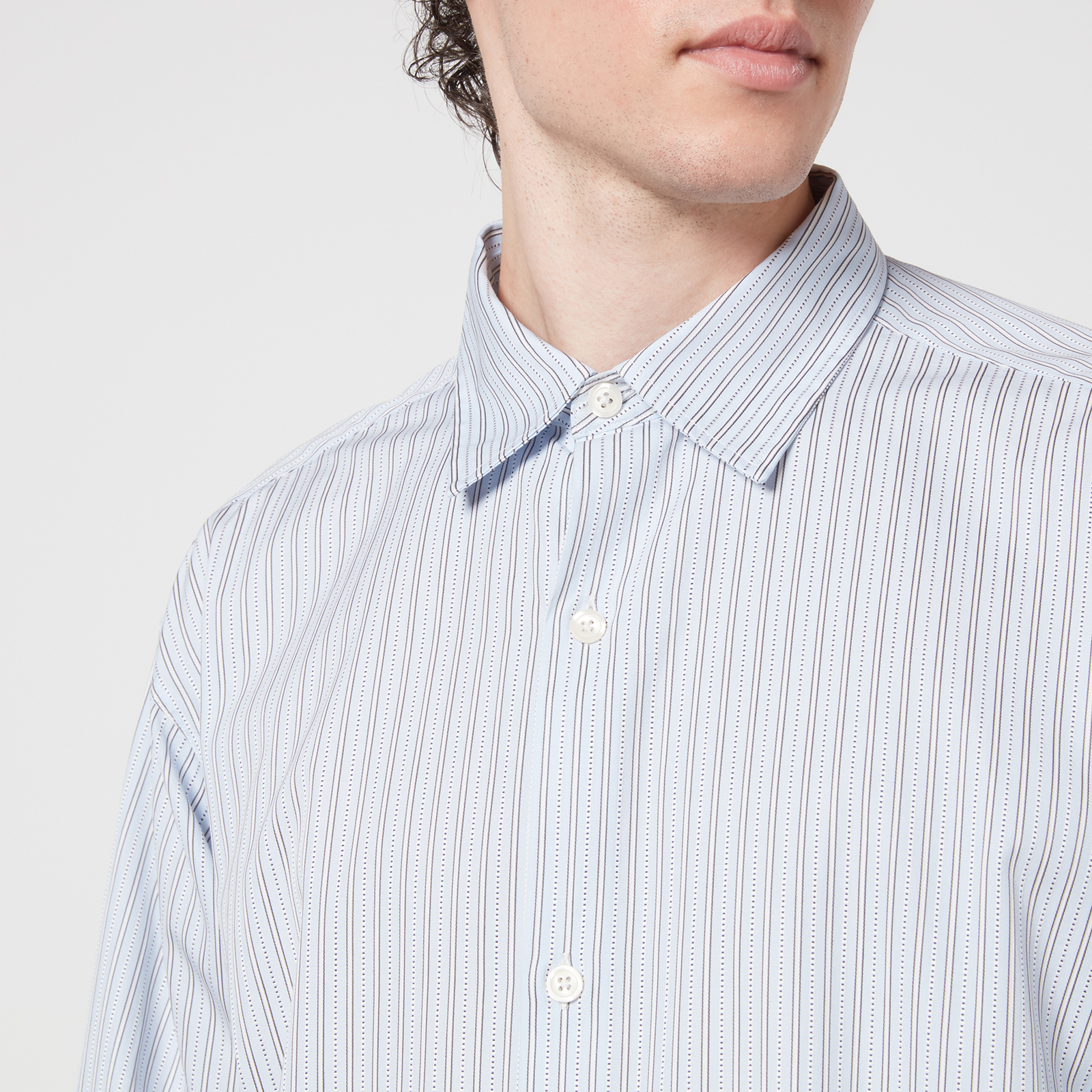 mfpen エムエフペン Generous Shirt 70s STRIPE Generous 70s Shirt in Stripe