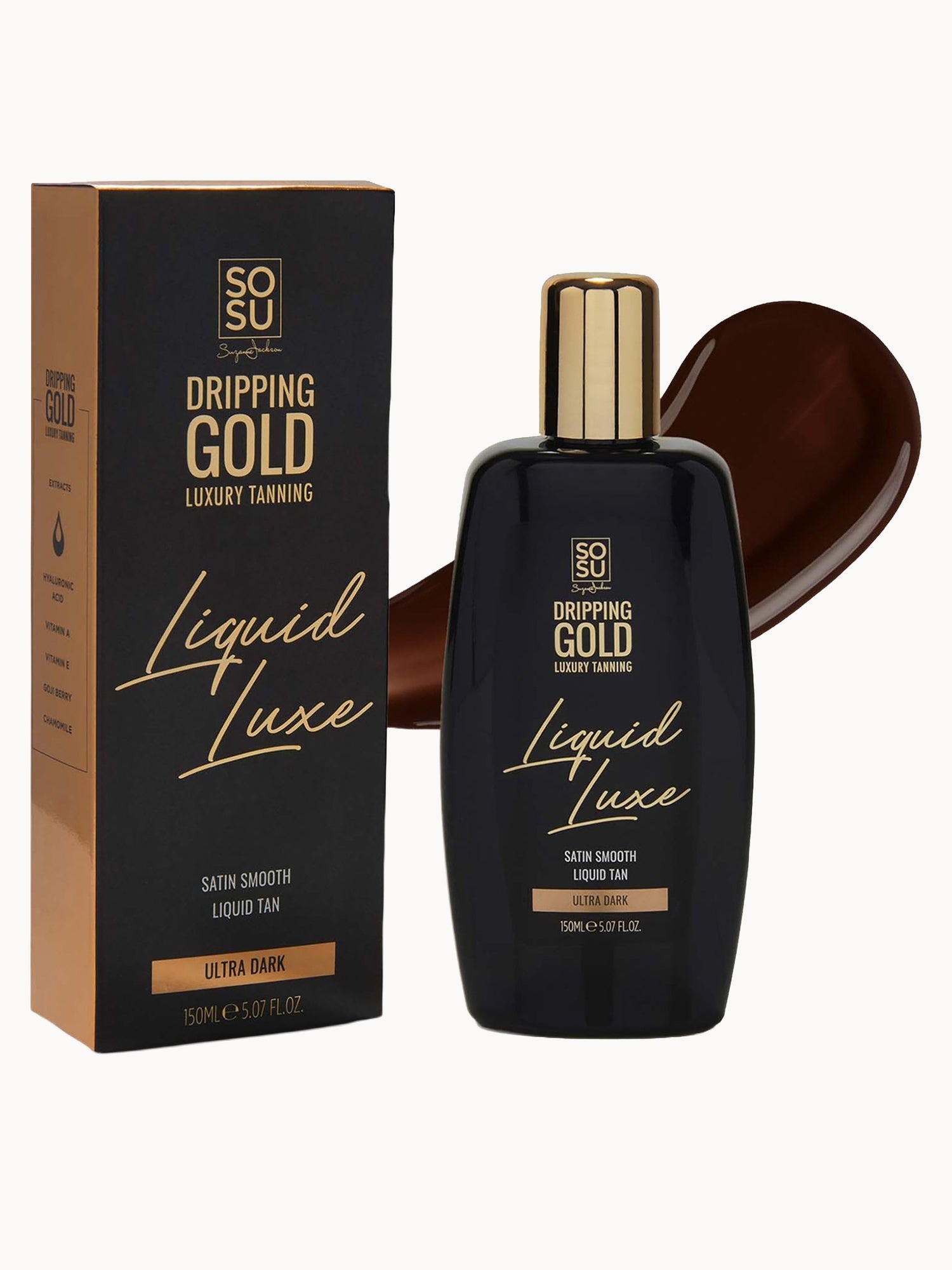 Dripping Gold Liquid Tan 150ml (Various Shades)
