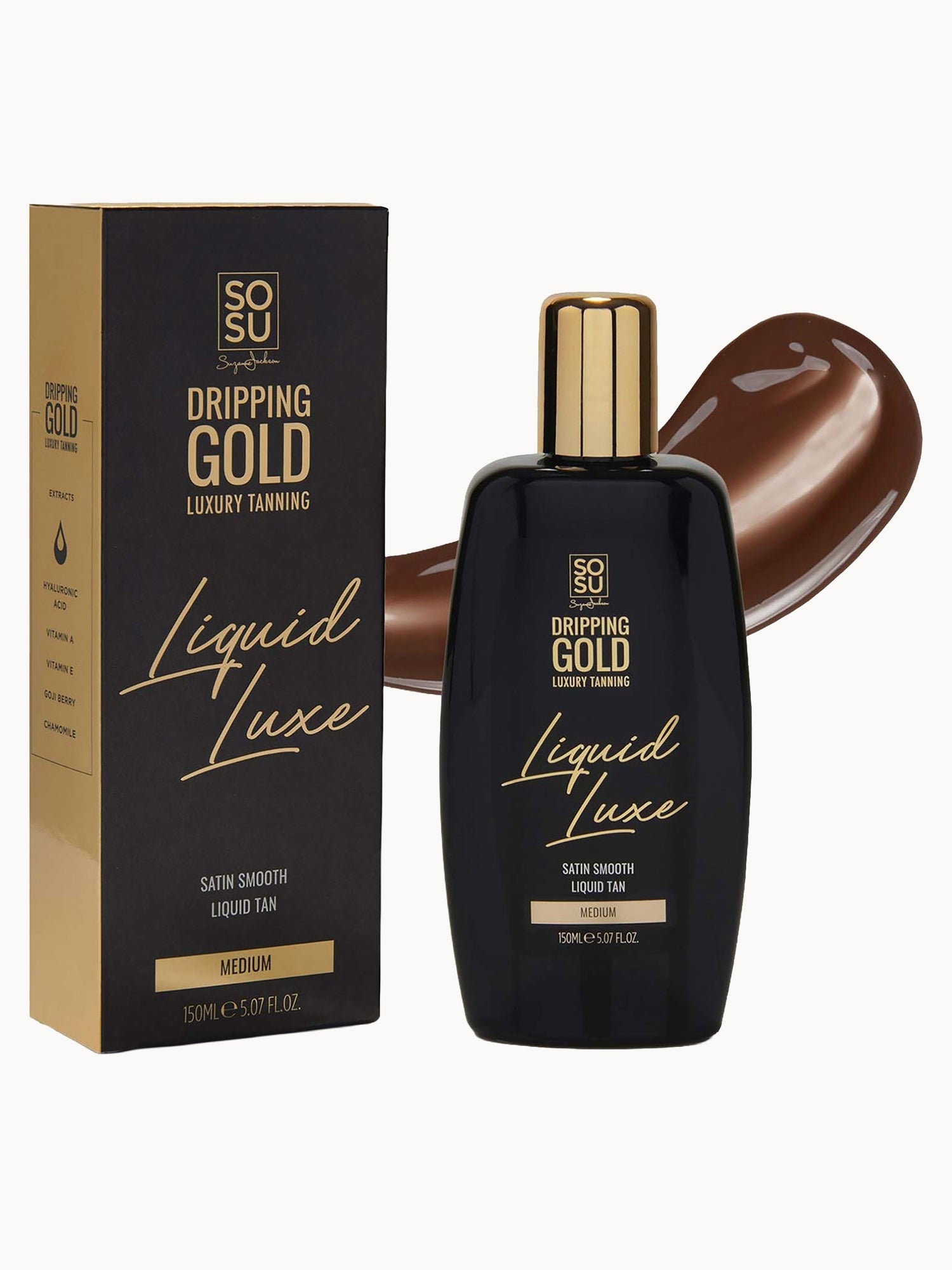 Dripping Gold Liquid Tan 150ml (Various Shades)