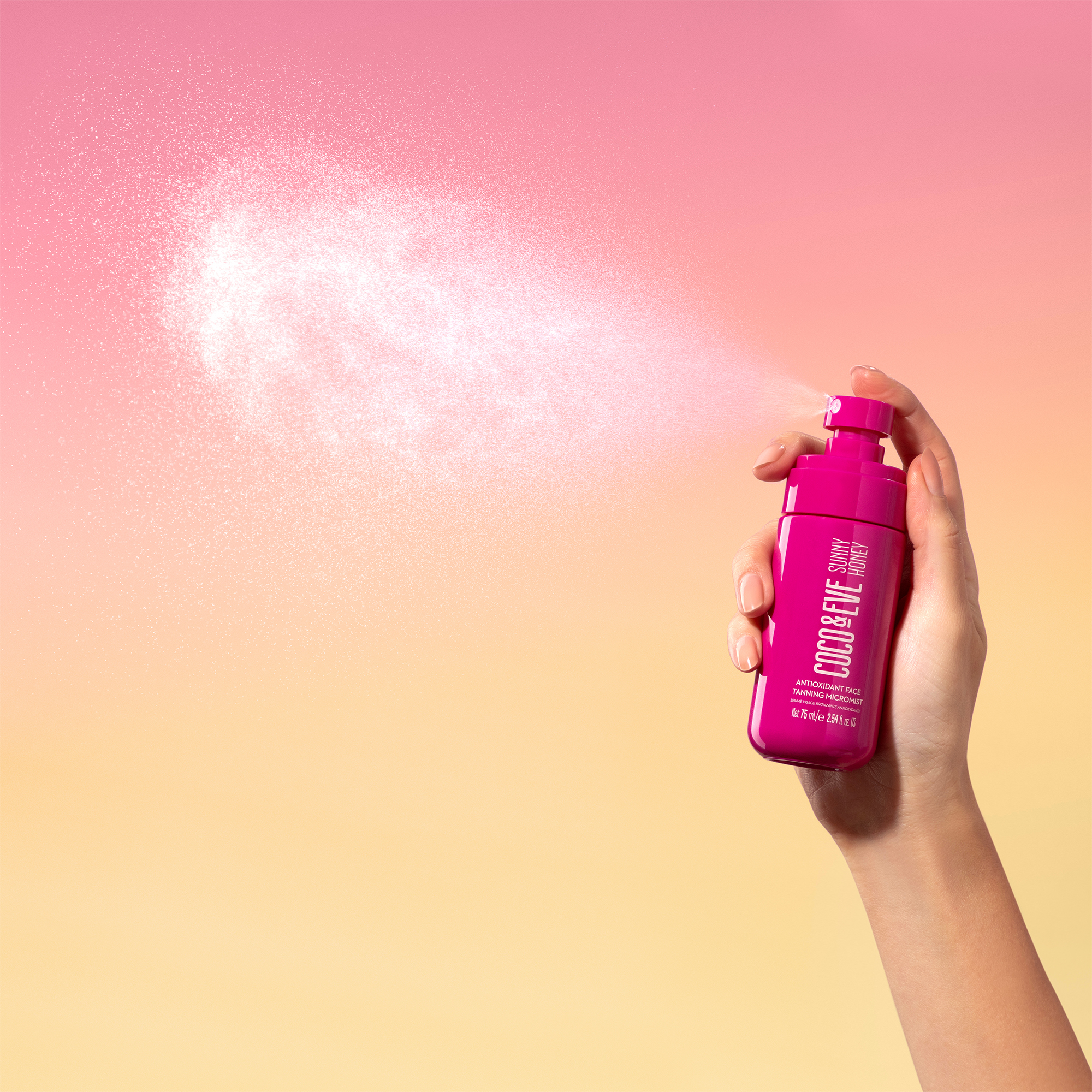 Coco & Eve Face Tanning Micromist 75ml | LOOKFANTASTIC