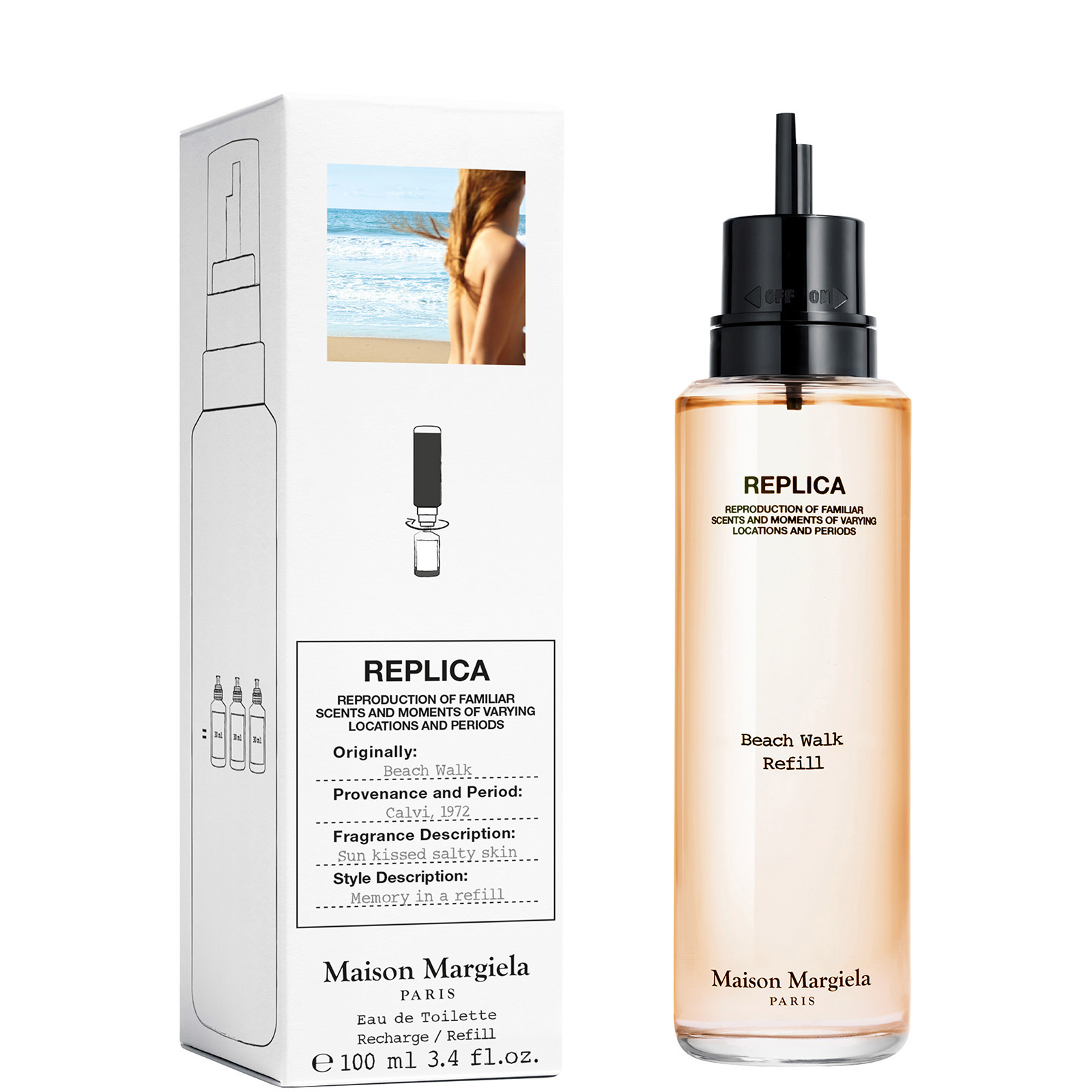 Maison Margiela Replica Beach Walk Eau de Toilette 100ml Refill