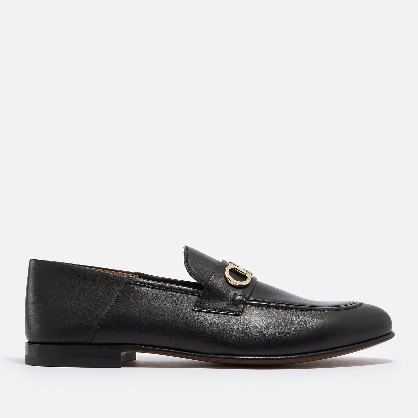 Salvatore Ferragamo Men's Gin Leather Loafers | Coggles