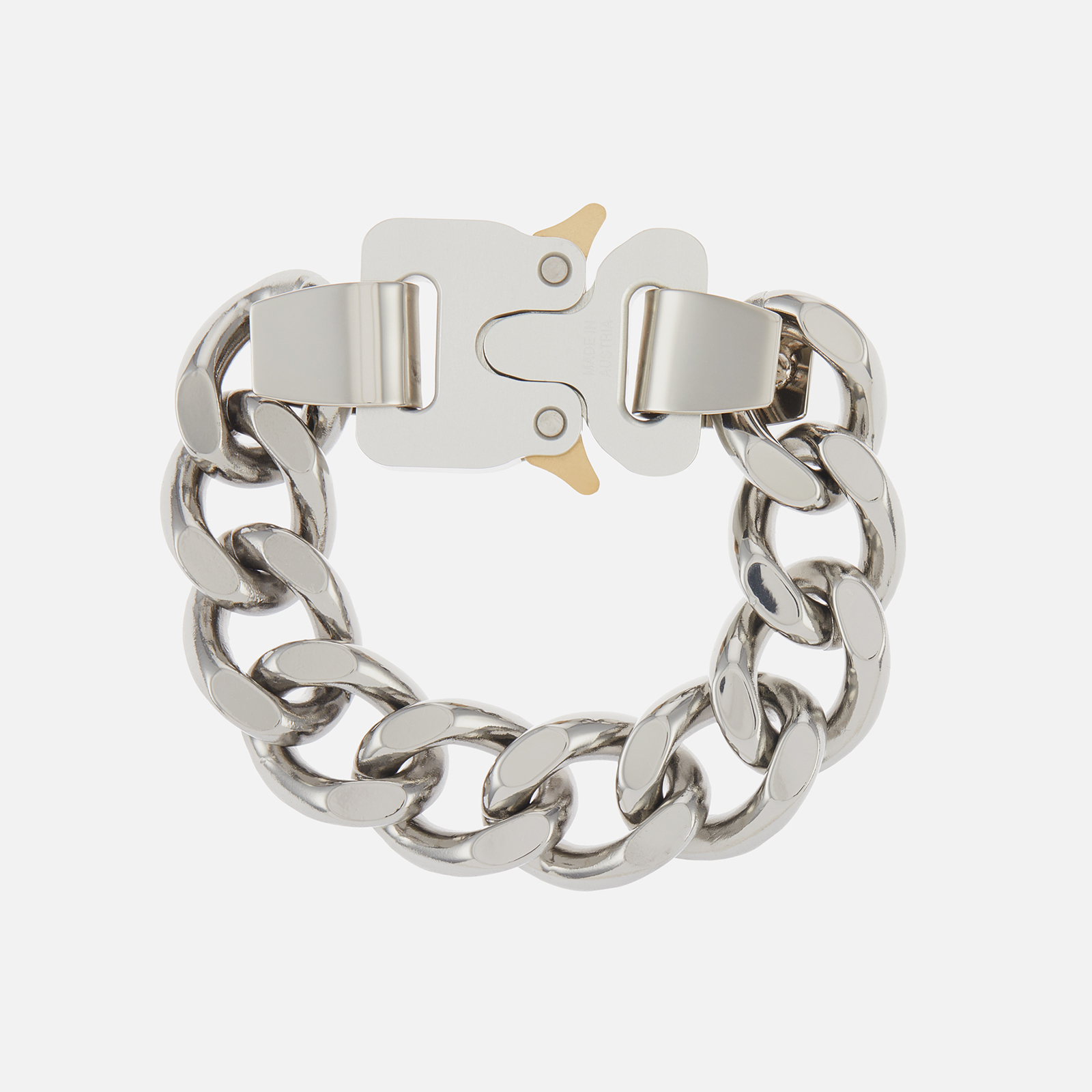 アクセサリー 1017 ALYX 9SM | BUCKLE BRACELET silver 1017 ALYX 9SM Silver Metal Buckle Bracelet 1017 ALYX 9SM