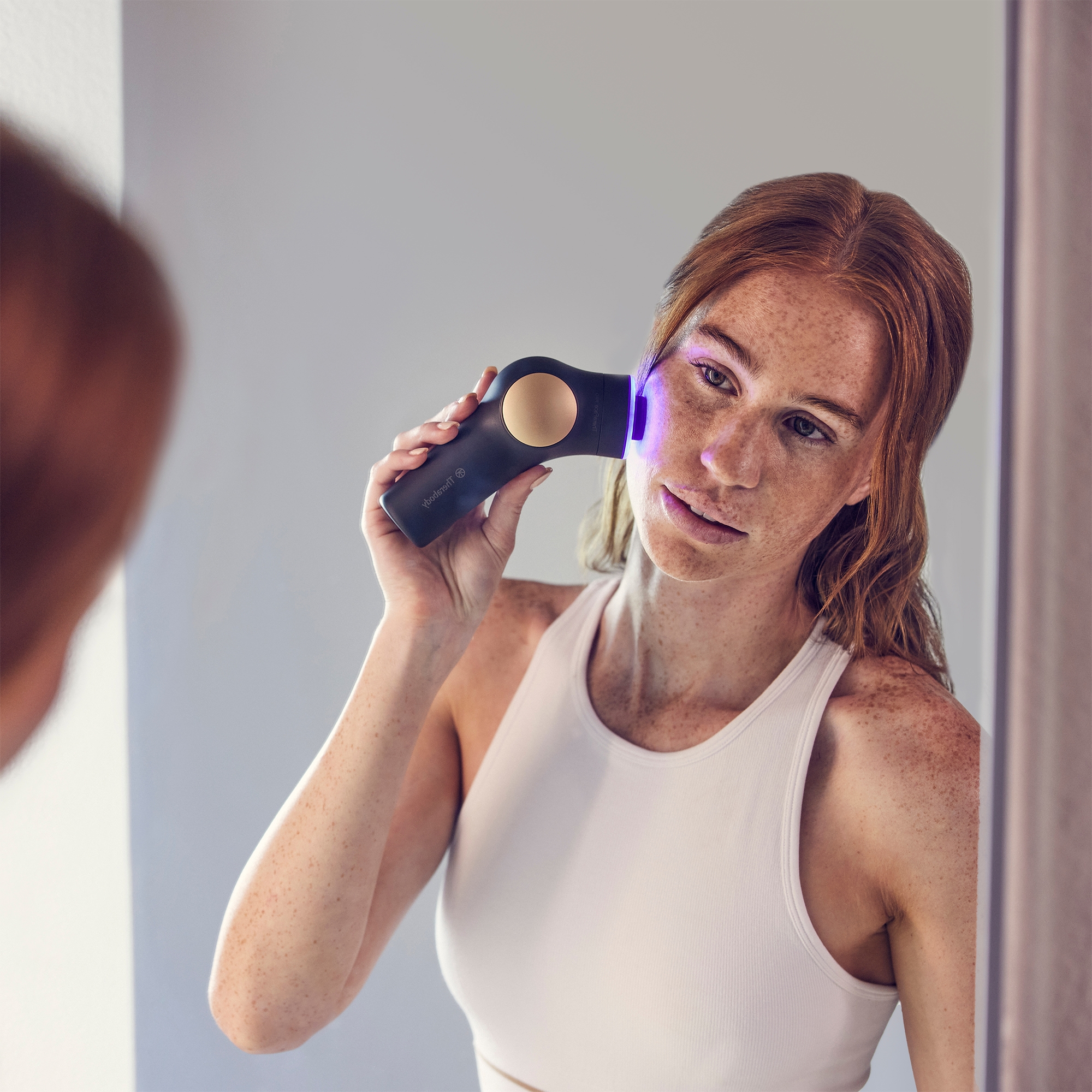 Therabody TheraFace PRO Device - Black with Gel | Dermstore