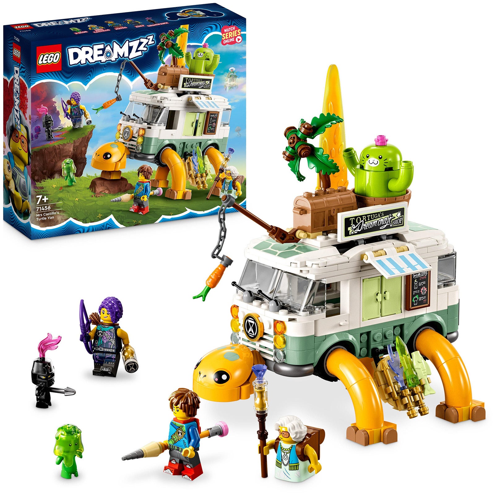 LEGO DREAMZzz Mrs. Castillo's Turtle Van Toy 71456 | Zavvi UK