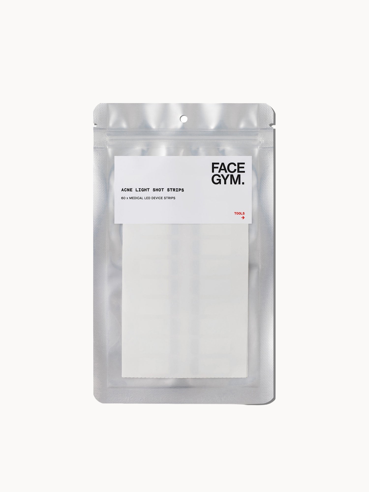 FaceGym Acne Light Shot Device Refill Strips 6g