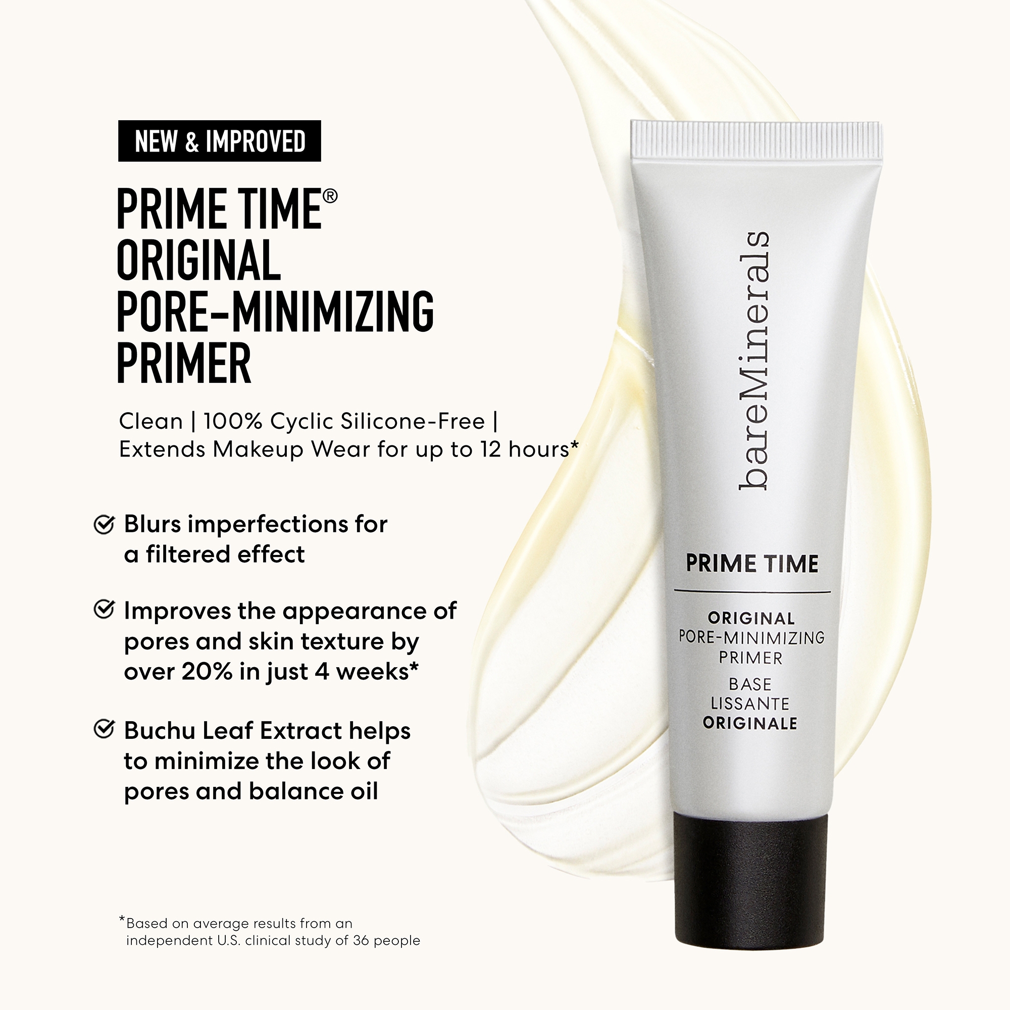 bareMinerals Prime Time Original Pore-Minimizing | Dermstore