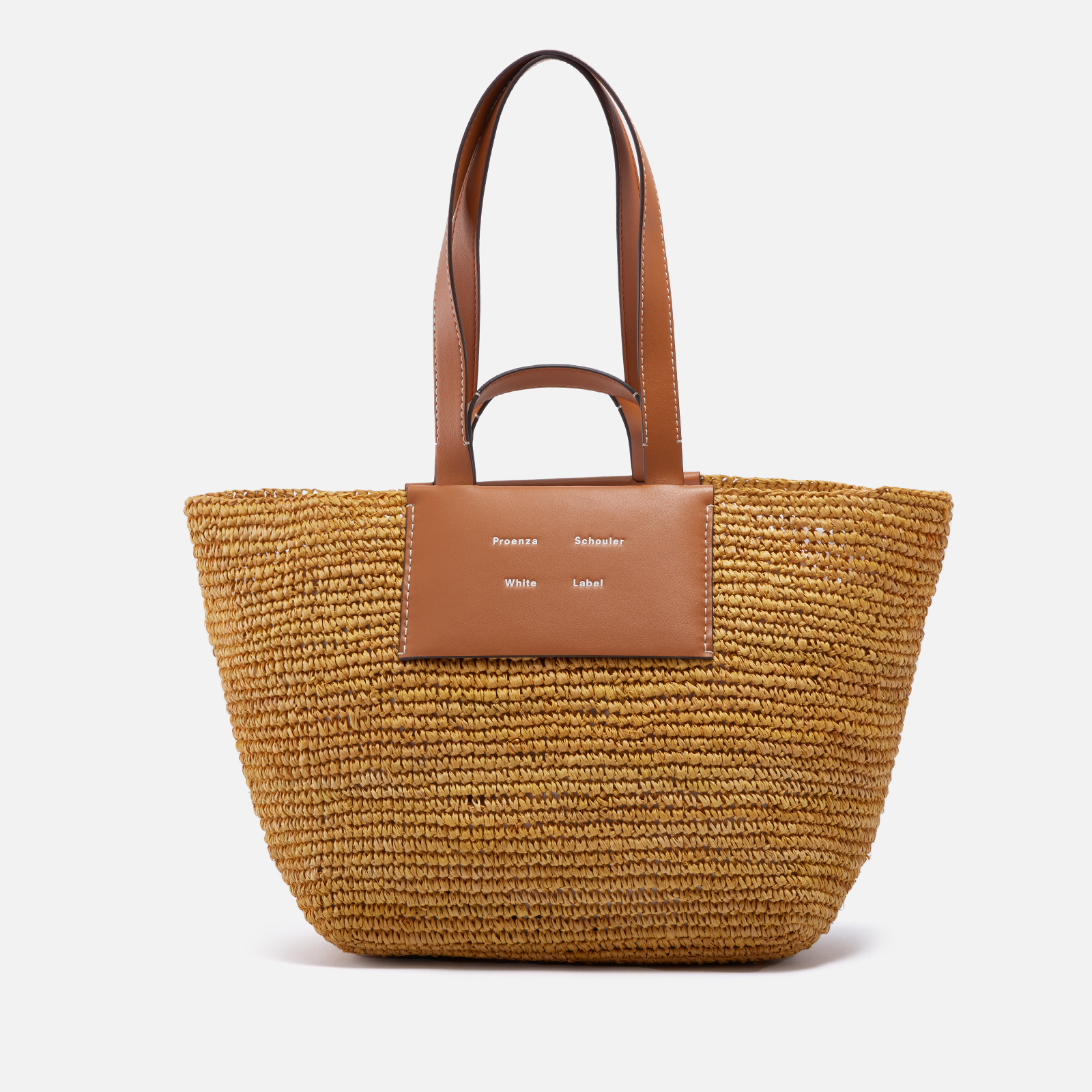 Proenza Schouler White Label Large Morris Raffia Tote Bag Coggles