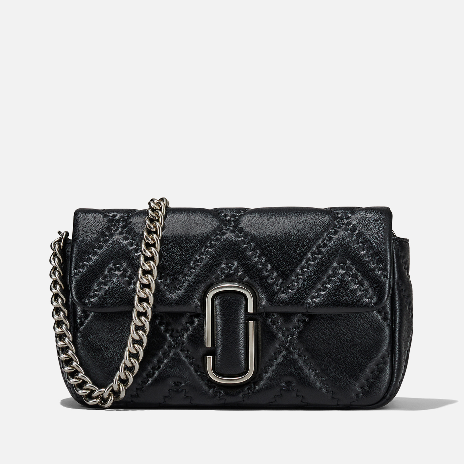 Marc Jacobs The Large Quilted Leather Shoulder Bag | Coggles