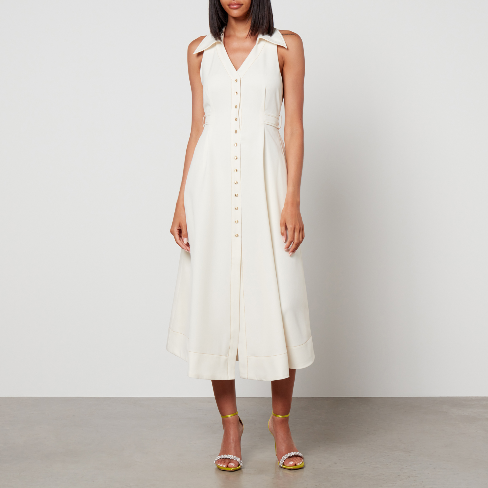 Cult Gaia Bella Stretch-Crepe Midi Dress | Coggles