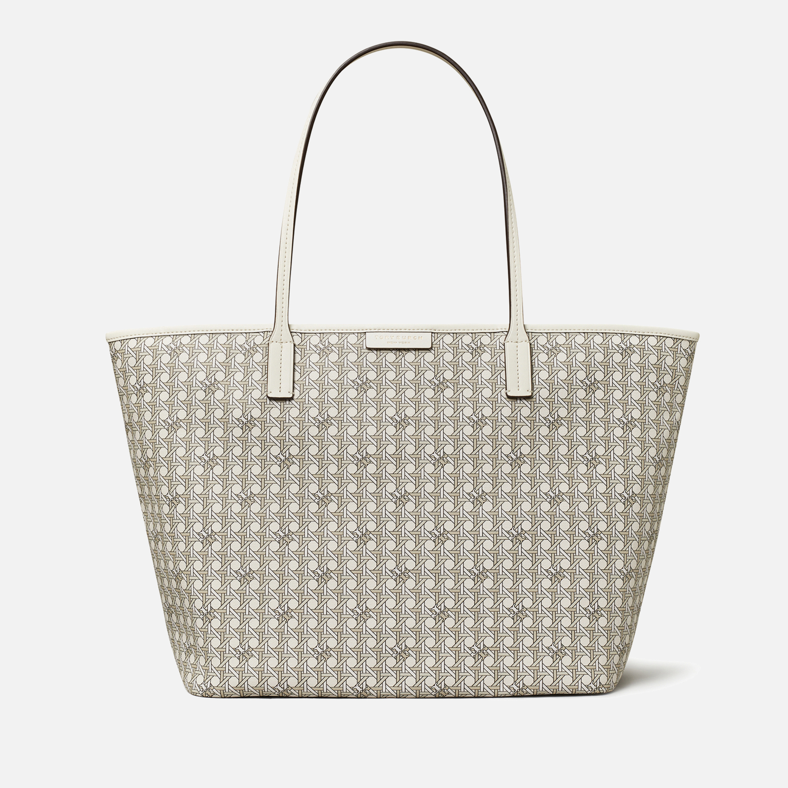 Tory Burch Ever-Ready Monogram Coated-Canvas Tote Bag | Coggles