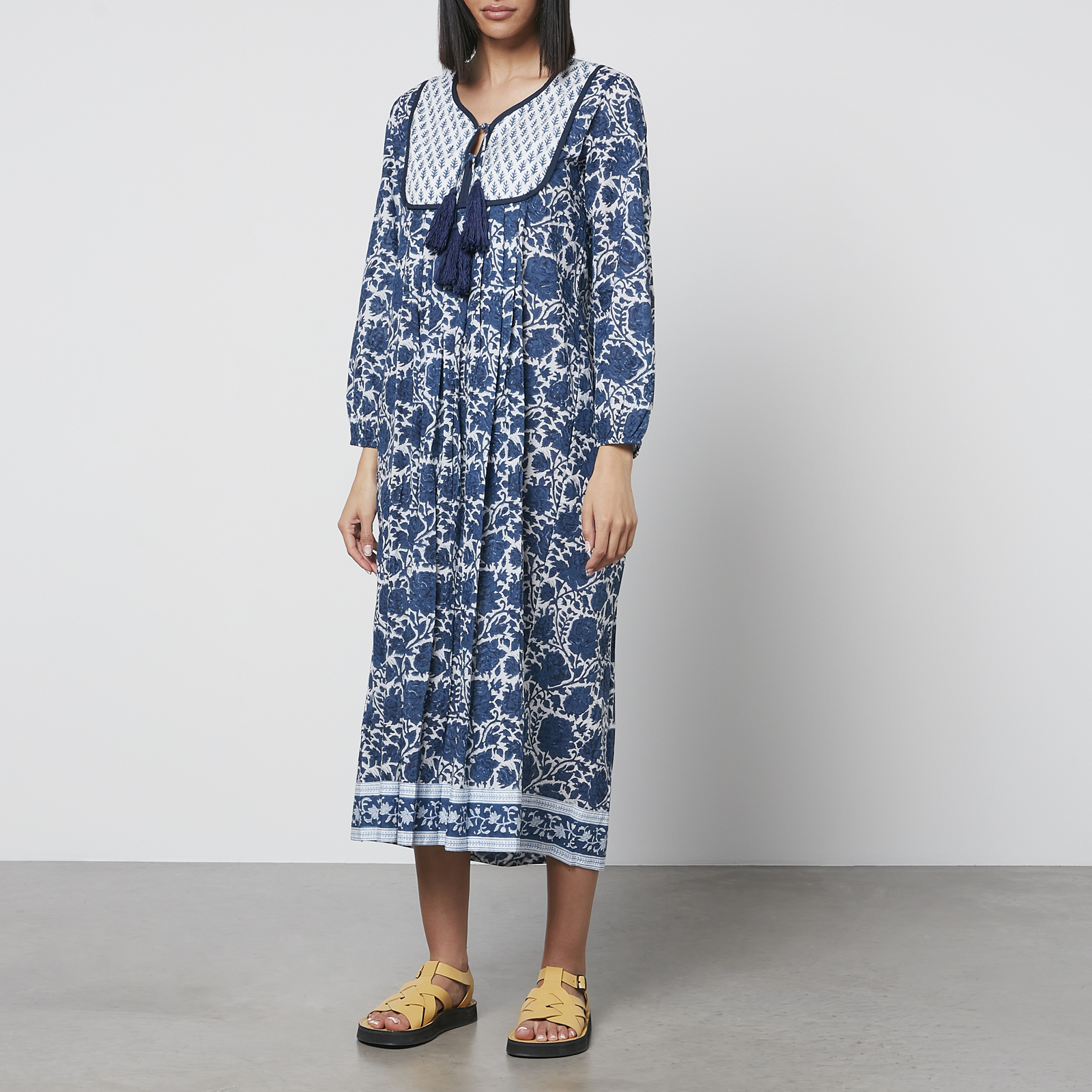 SZ Blockprints PRIYA DRESS チュニックワンピース 綿 - メルカリ