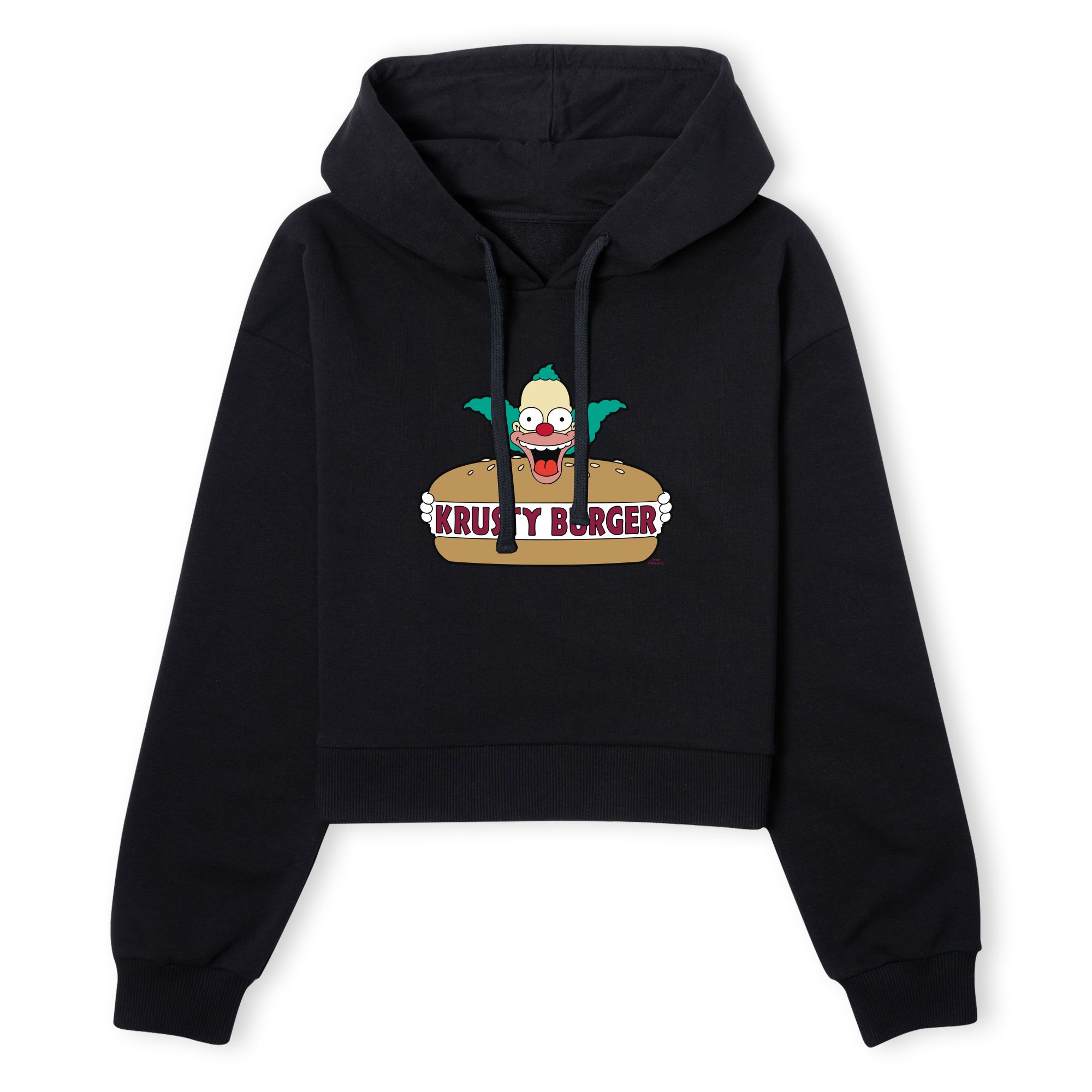 Krusty Burger Les Simpsons Clown Hoodie Sweat-shirt Pull Simpson