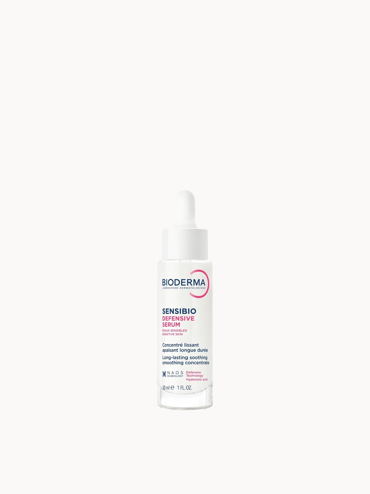 Bioderma Sensibio Defensive Serum for Sensitive Skin with Hyaluronic Acid for 24hr Moisture 30ml