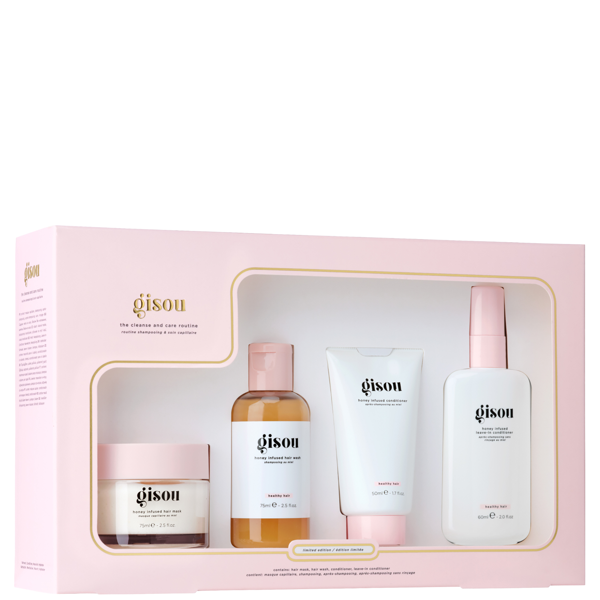 Gisou honey infused offers hair care set