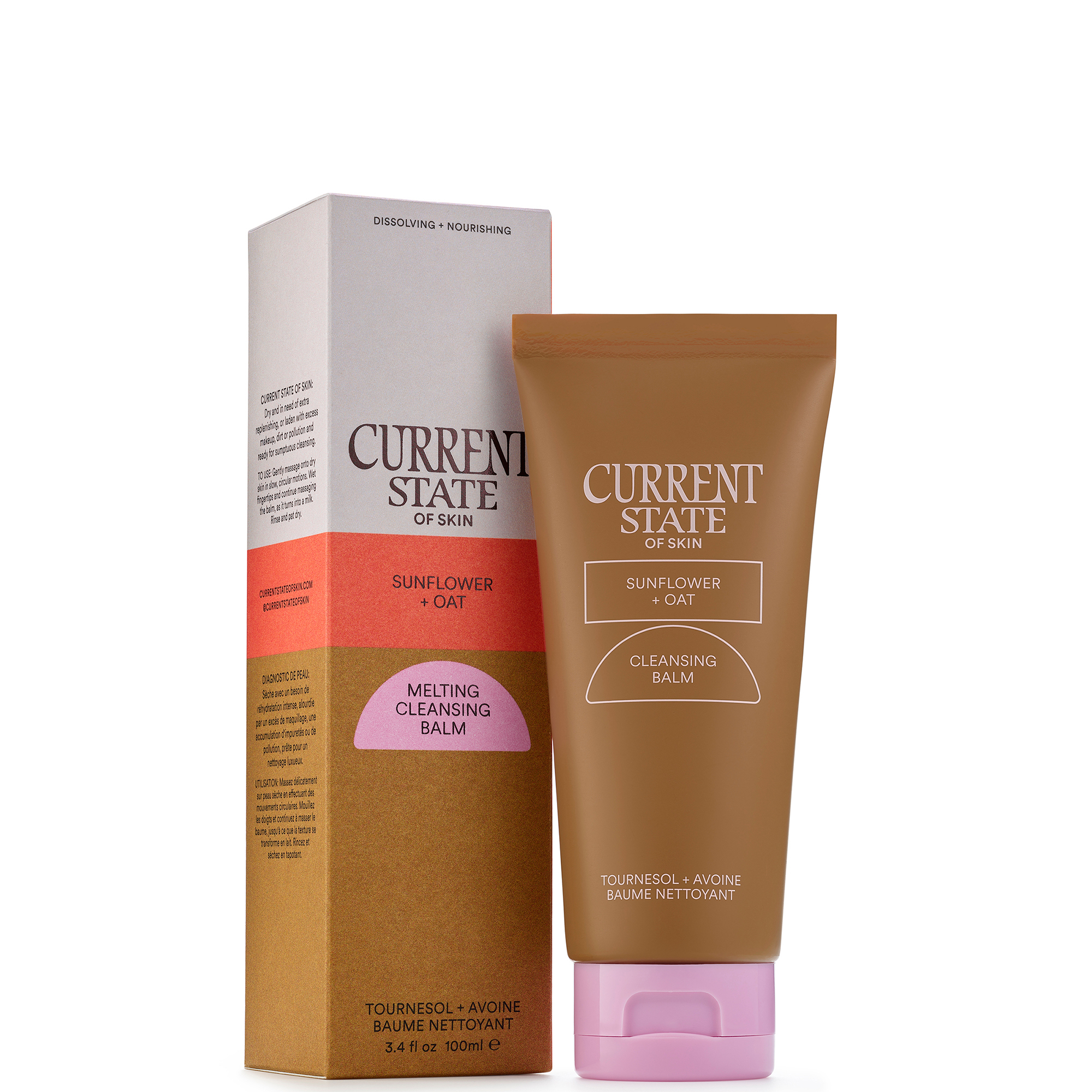 cult Current State Sunflower and Oat Melting Cleansing Balm 100ml