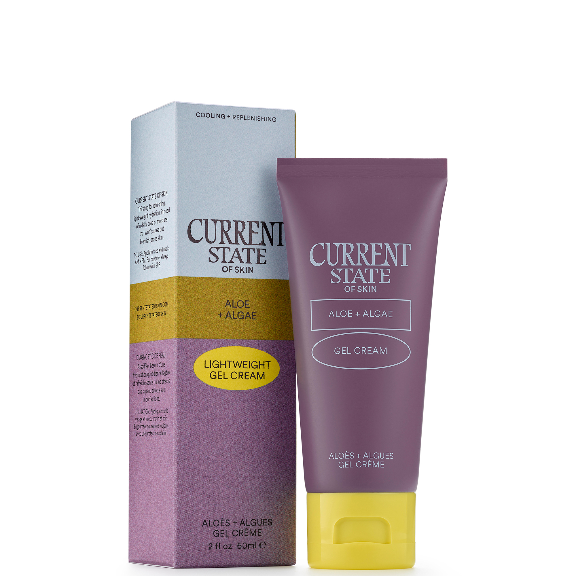 cult Current State Aloe and Algae Lightweight Gel Cream 60ml