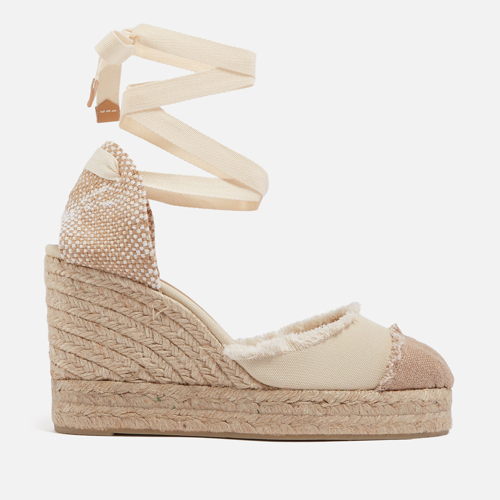 Canvas best sale wedge espadrilles