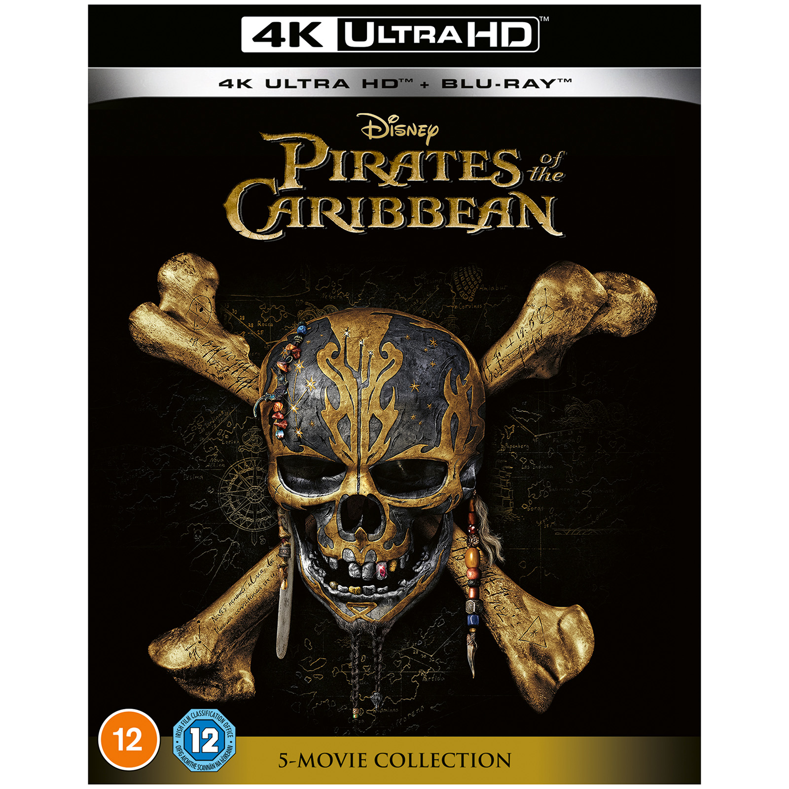 Disney's Pirates of The Caribbean 1-5 4K Ultra HD Limited Edition