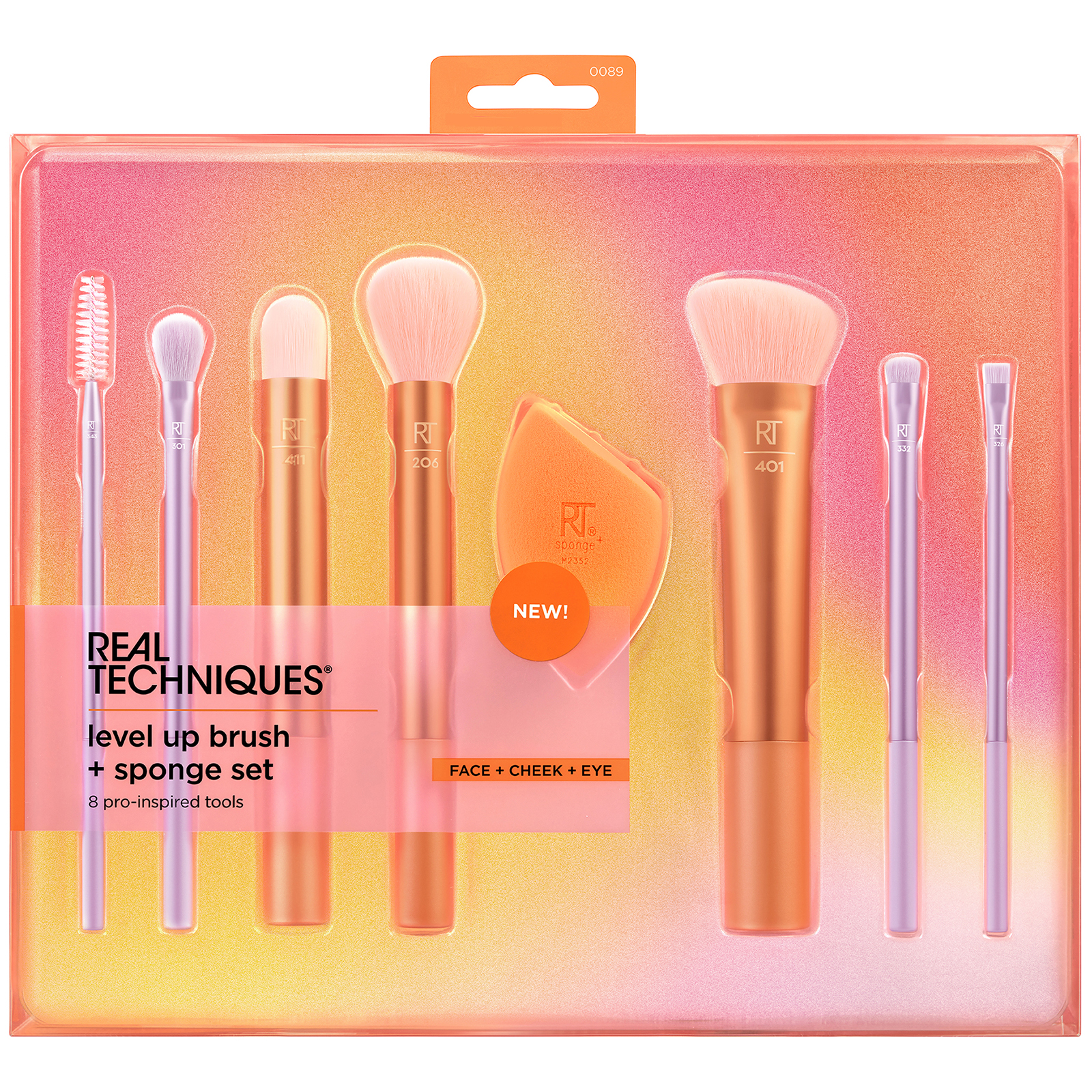 Real Techniques Level up Brush and Sponge Set LOOKFANTASTIC